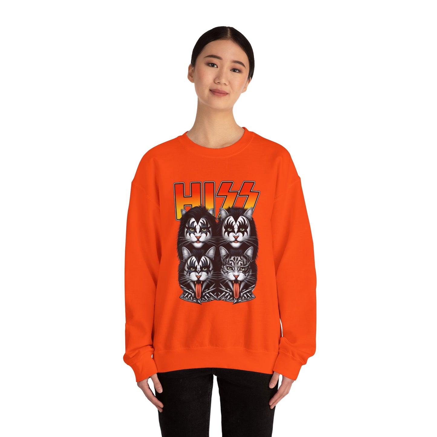 Hiss Band Crewneck Sweatshirt
