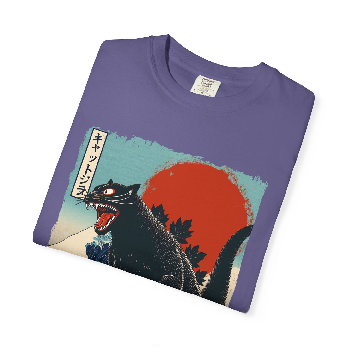 Catzilla Japanese Art T-Shirt