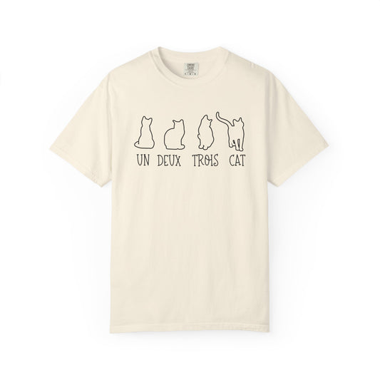 Un Deux Trois Cat T-Shirt