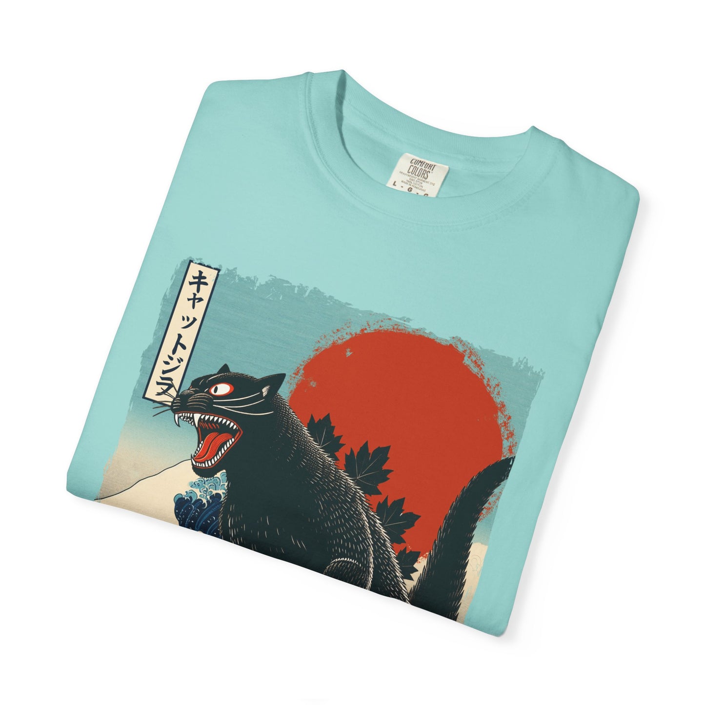 Catzilla Japanese Art T-Shirt