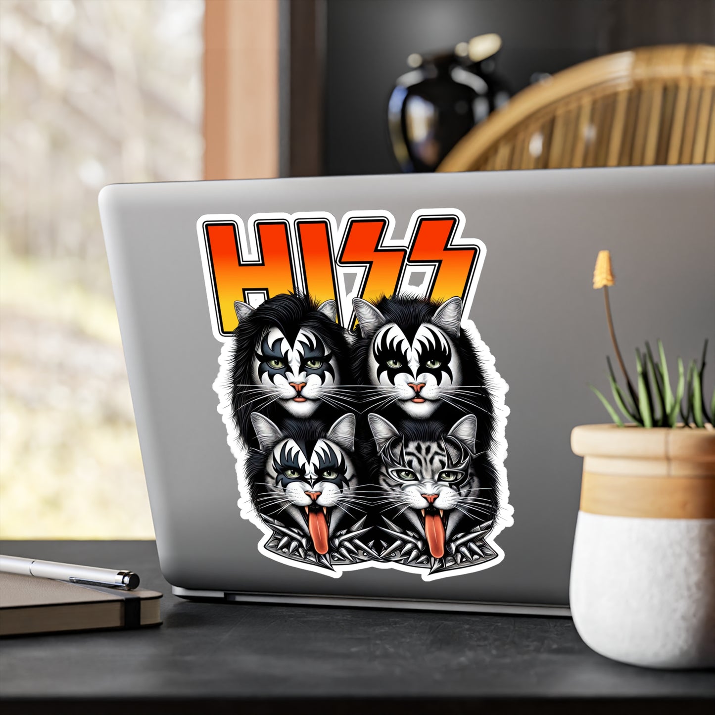 Hiss Band Vinyl Decal