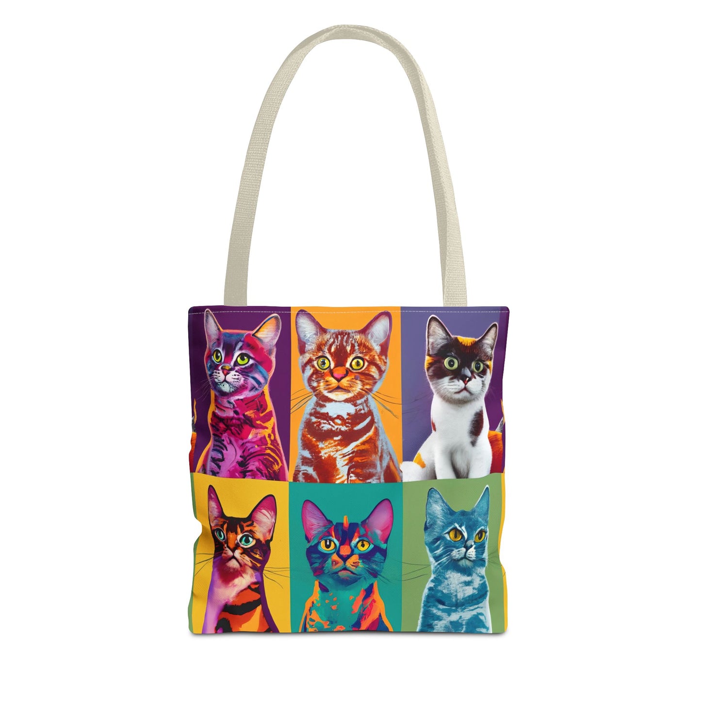 Catty Warhol Tote Bag