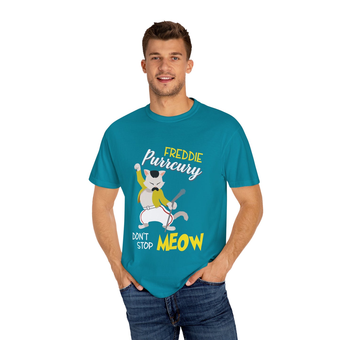 Freddie Purrcury Don’t Stop Meow T-Shirt