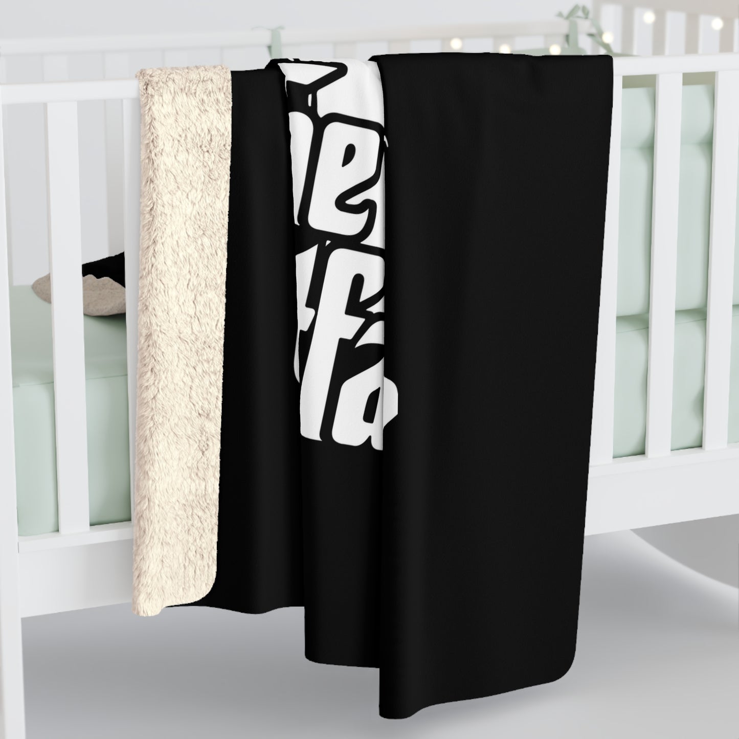 The Catfather Sherpa Fleece Blanket