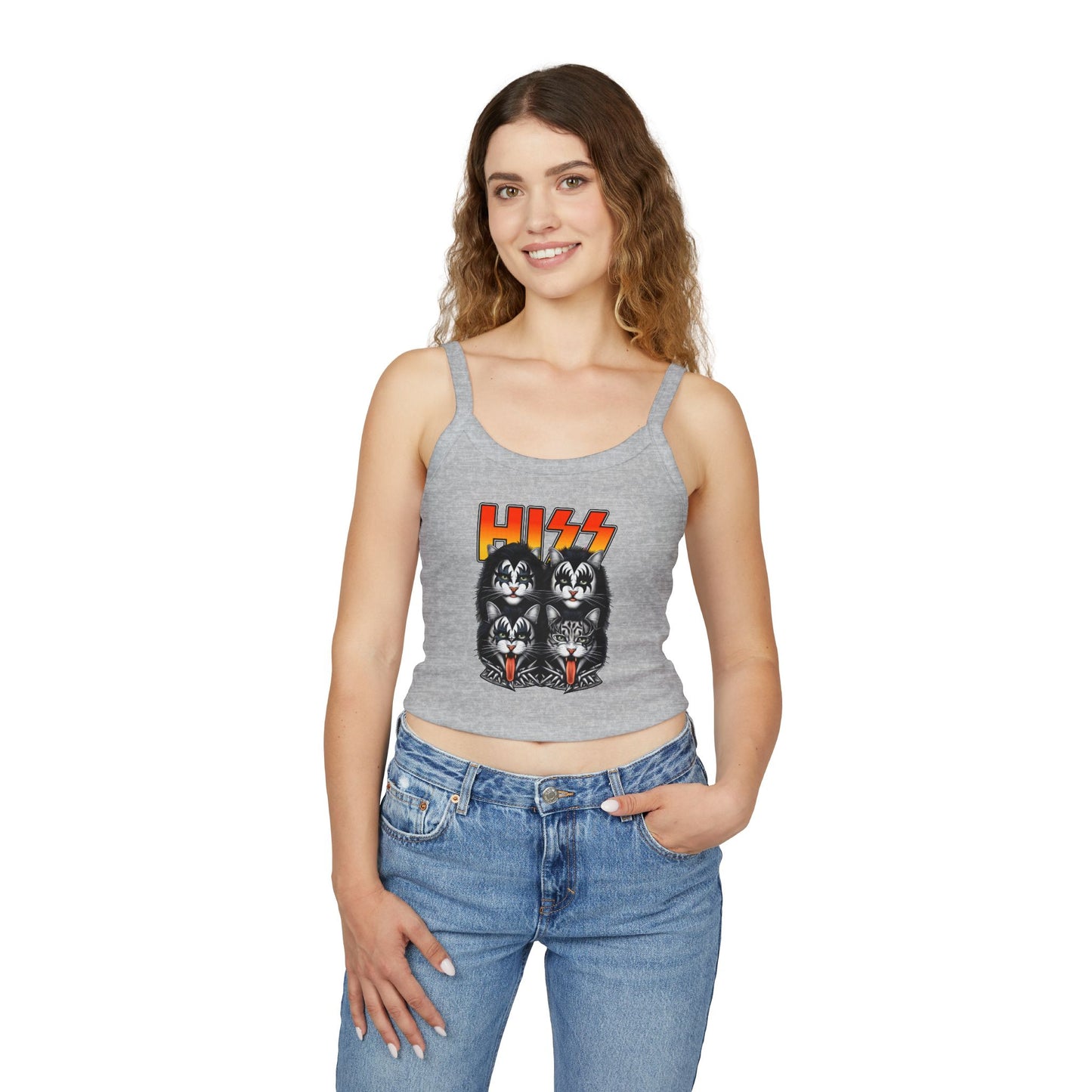 Hiss Band Women's Spaghetti Strap Tank Top