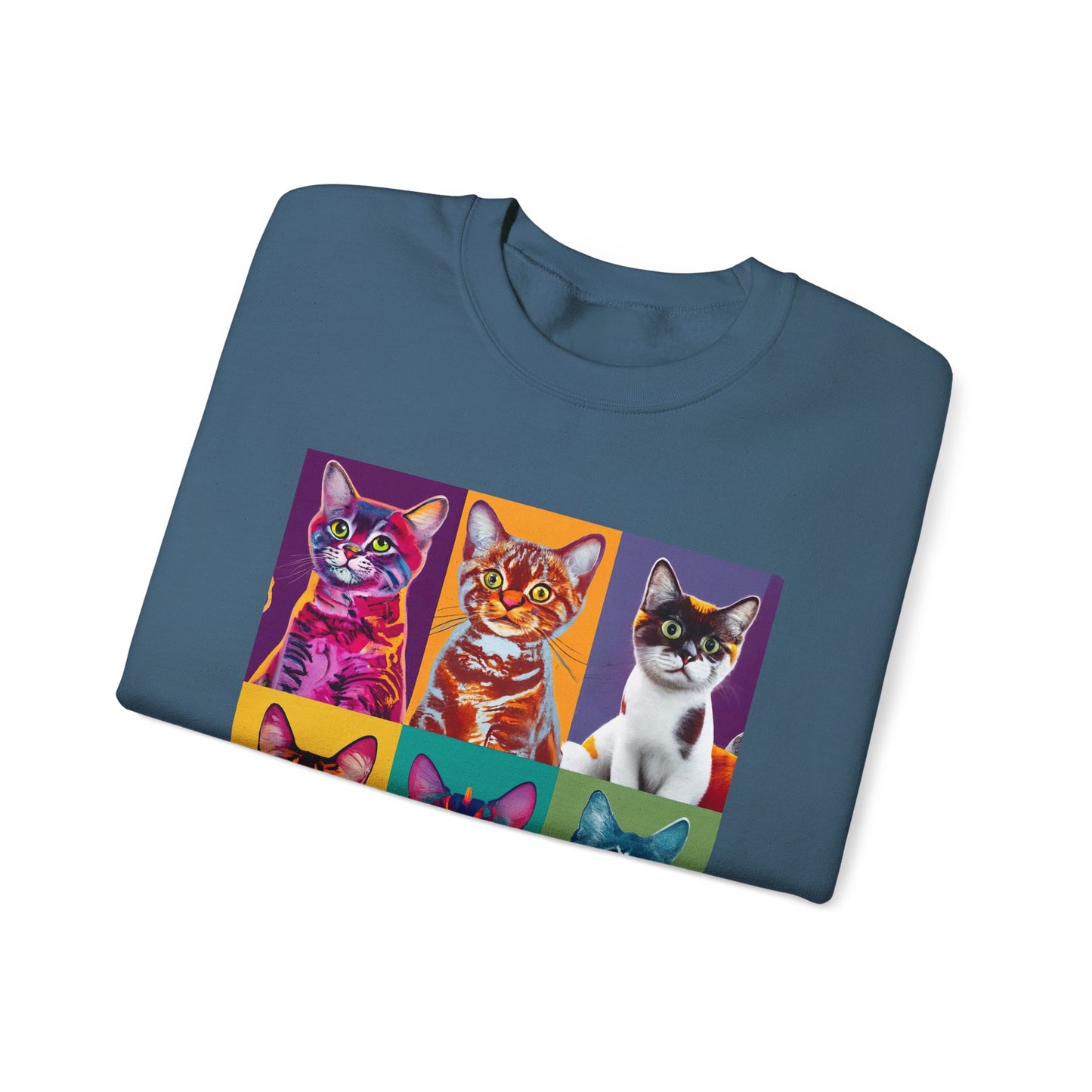 Catty Warhol Crewneck Sweatshirt