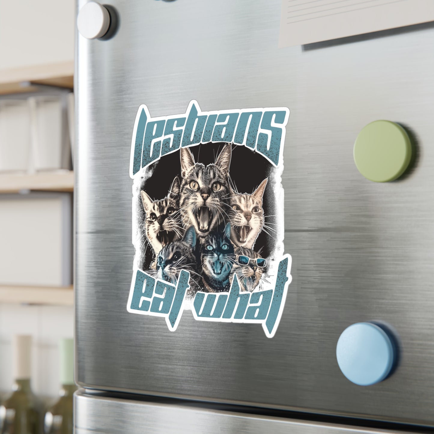 Lesbians Eat What?? Vinyl Decal