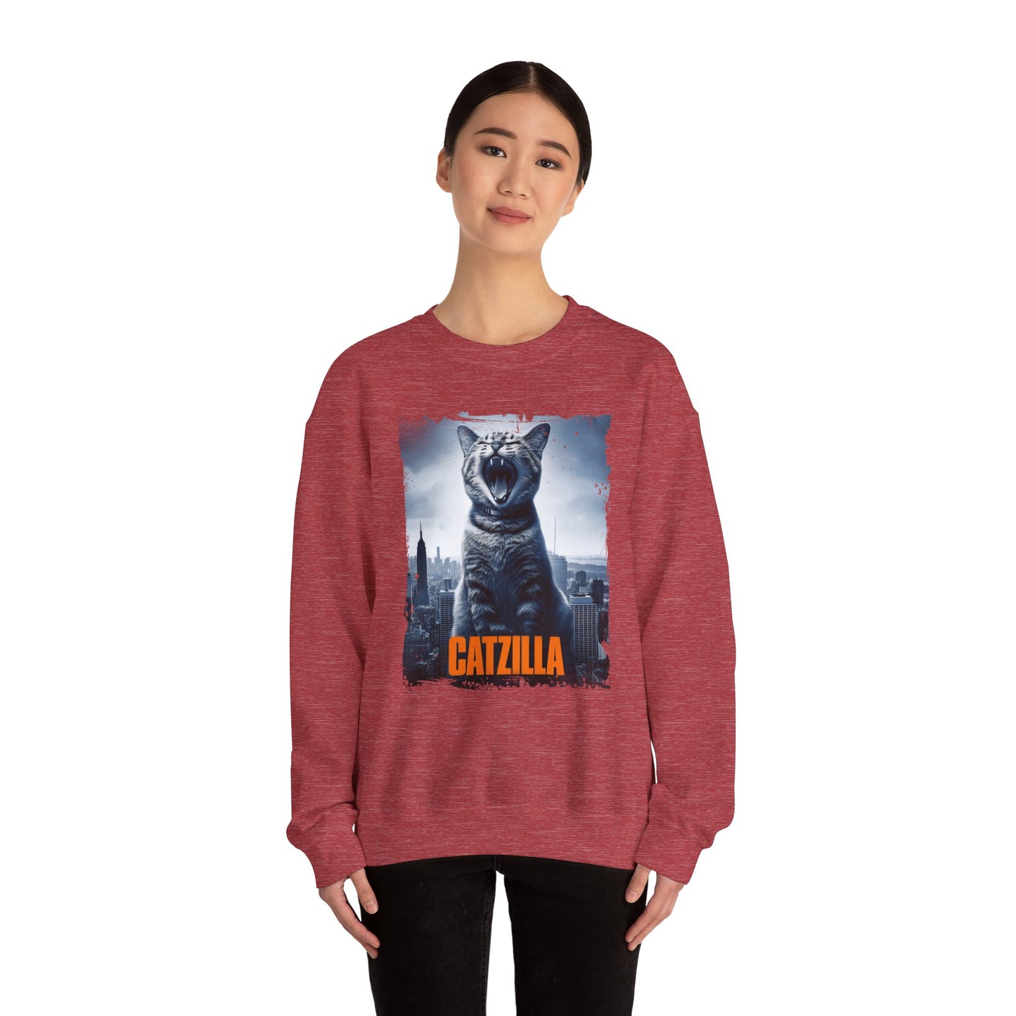 Catzilla Movie Crewneck Sweatshirt