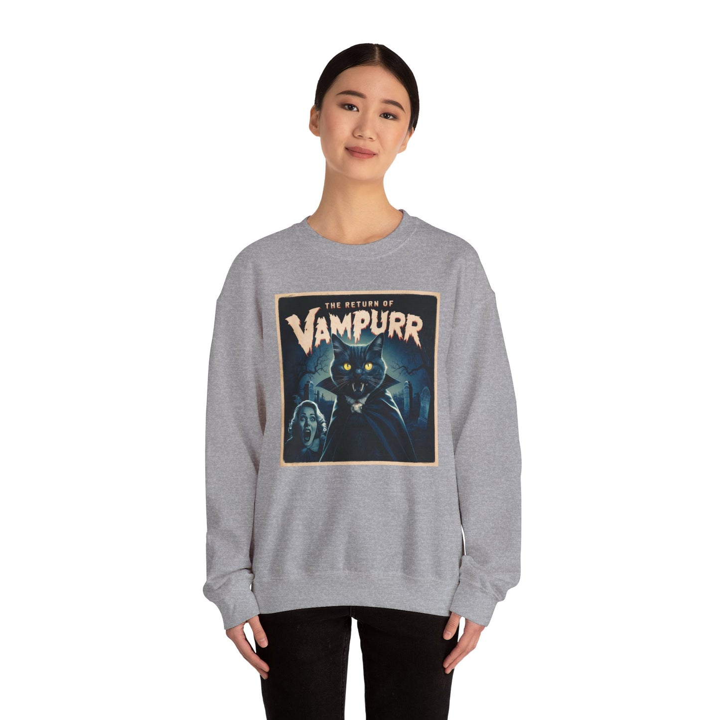 The Return Of Vampurr Movie Crewneck Sweatshirt