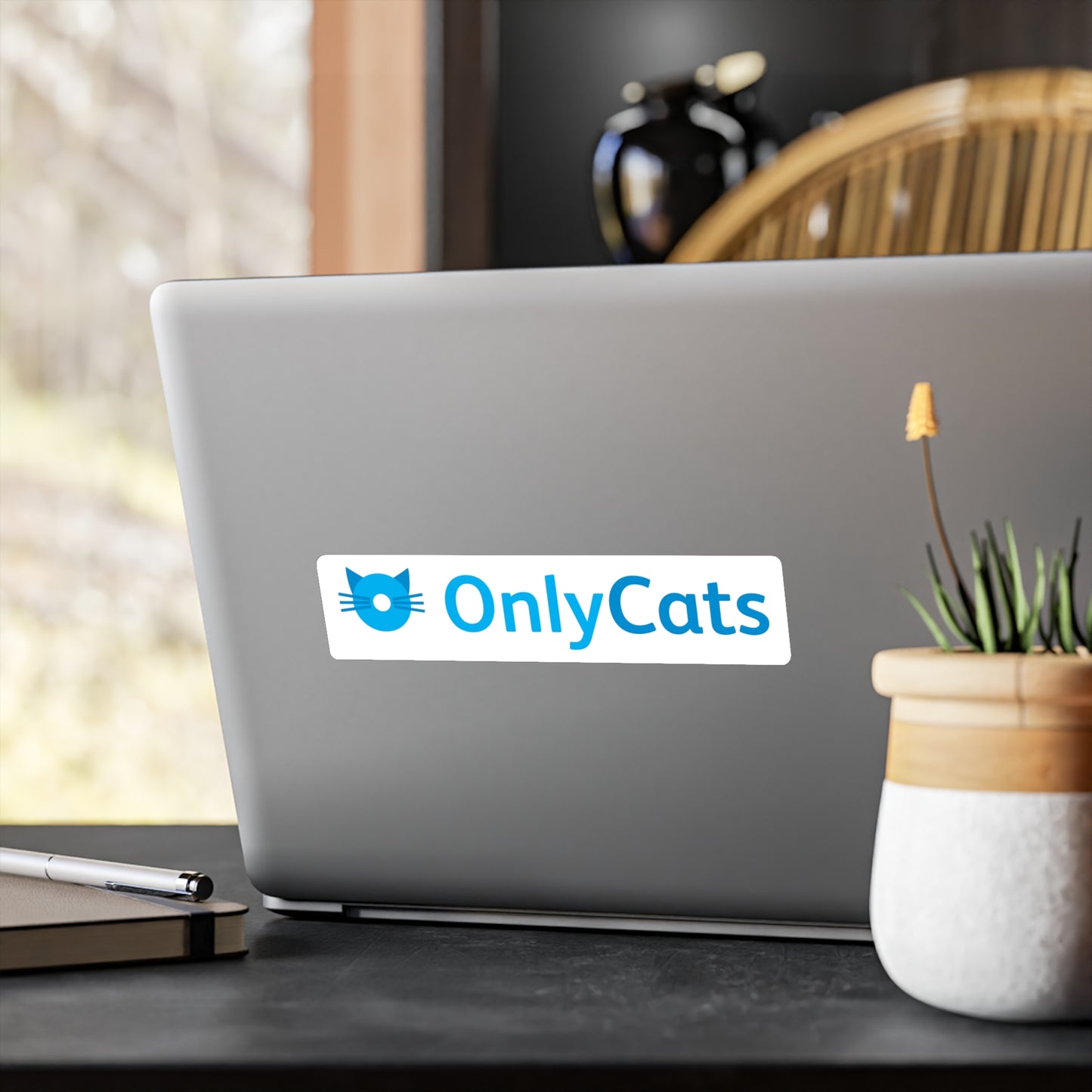 OnlyCats Logo Vinyl Decal Sticker
