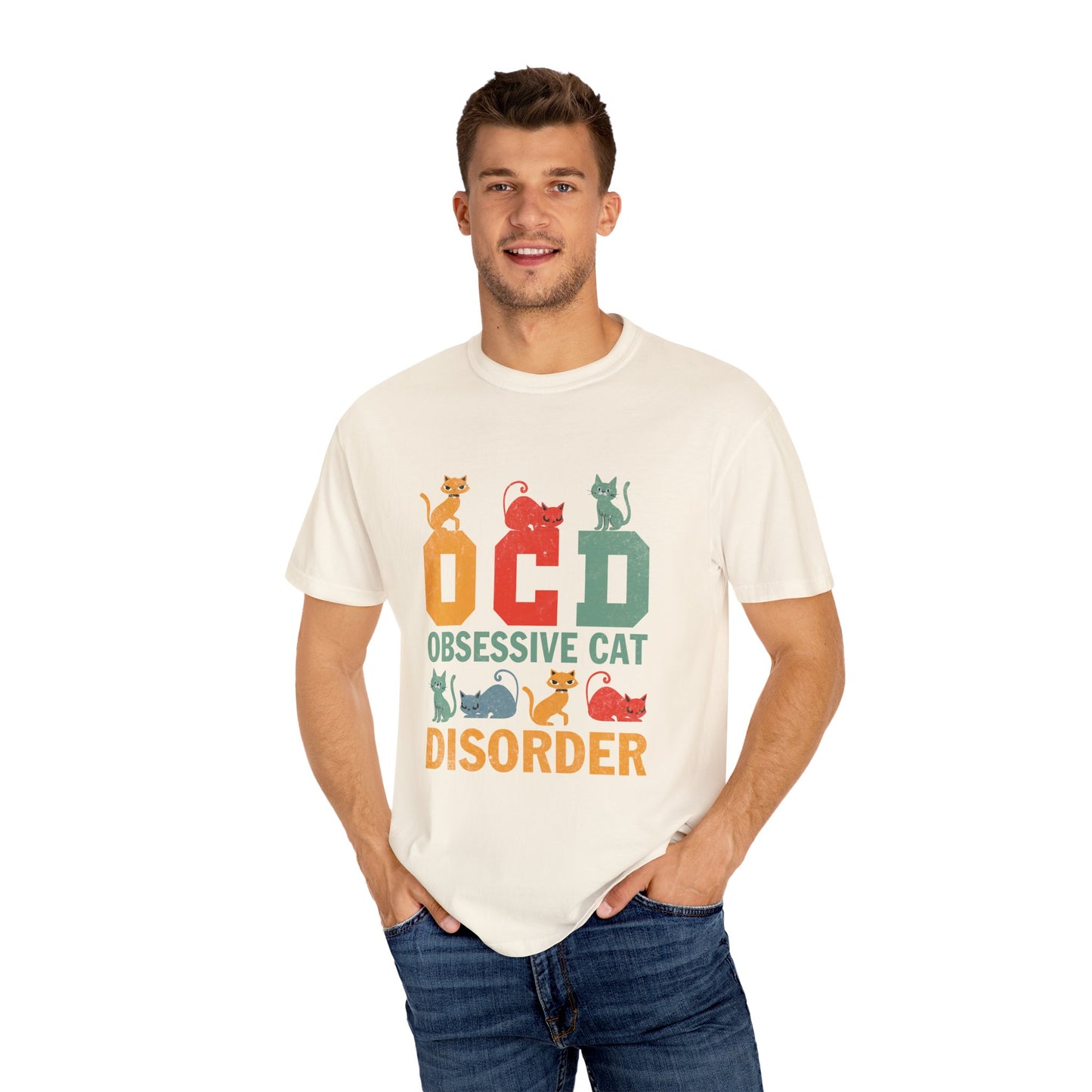 OCD Obsessive Cat Disorder T-Shirt
