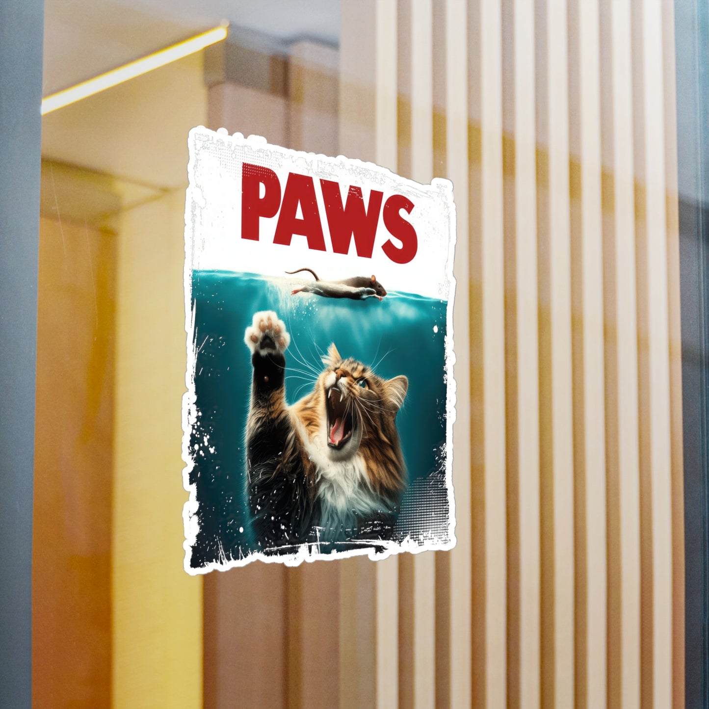 Paws Movie Vinyl Decal