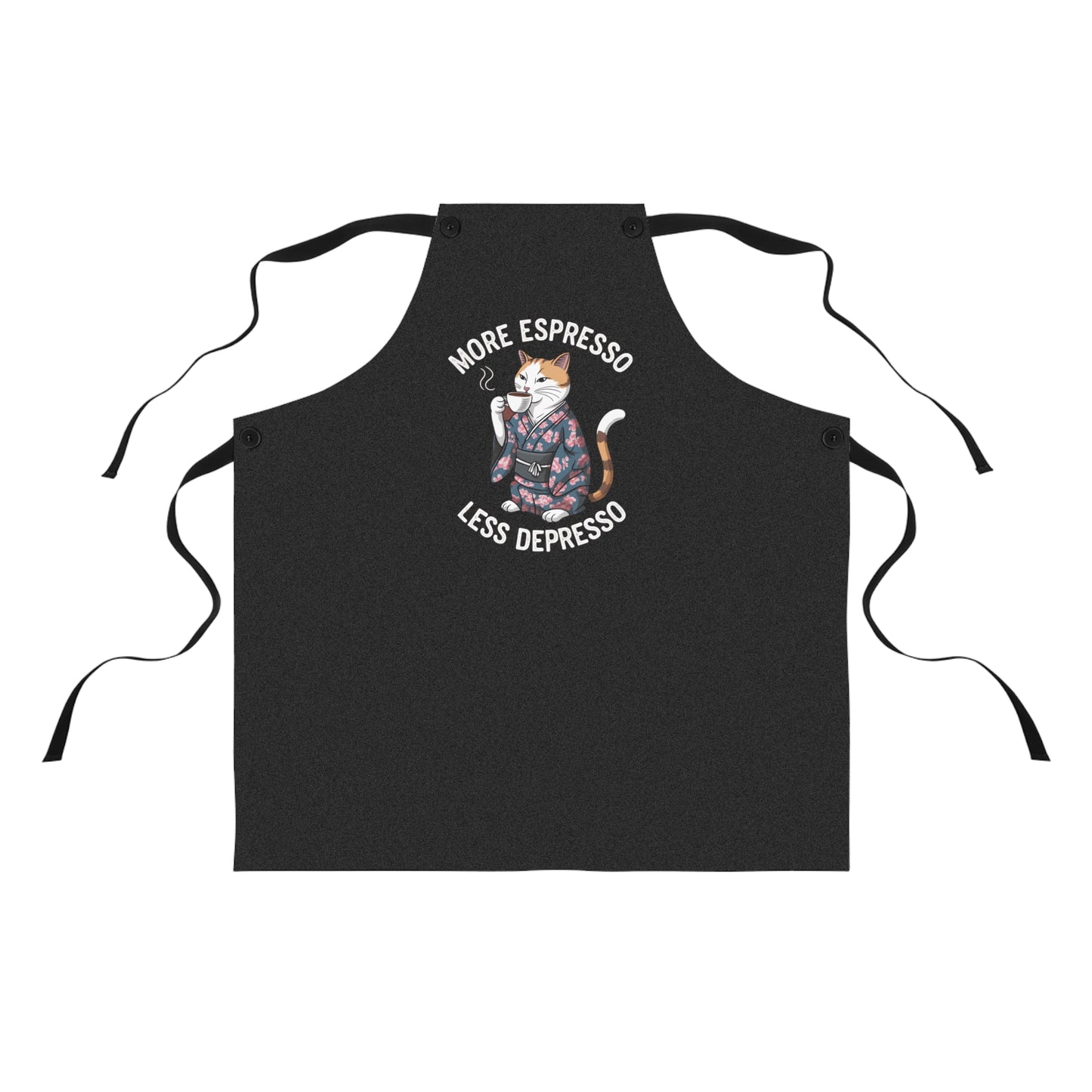 More Espresso Less Depresso Apron