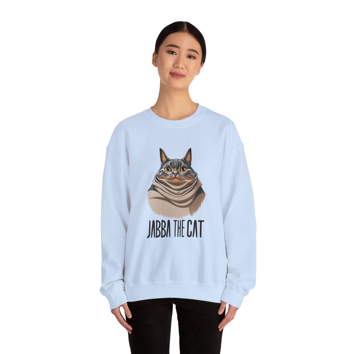 Jabba The Cat Crewneck Sweatshirt
