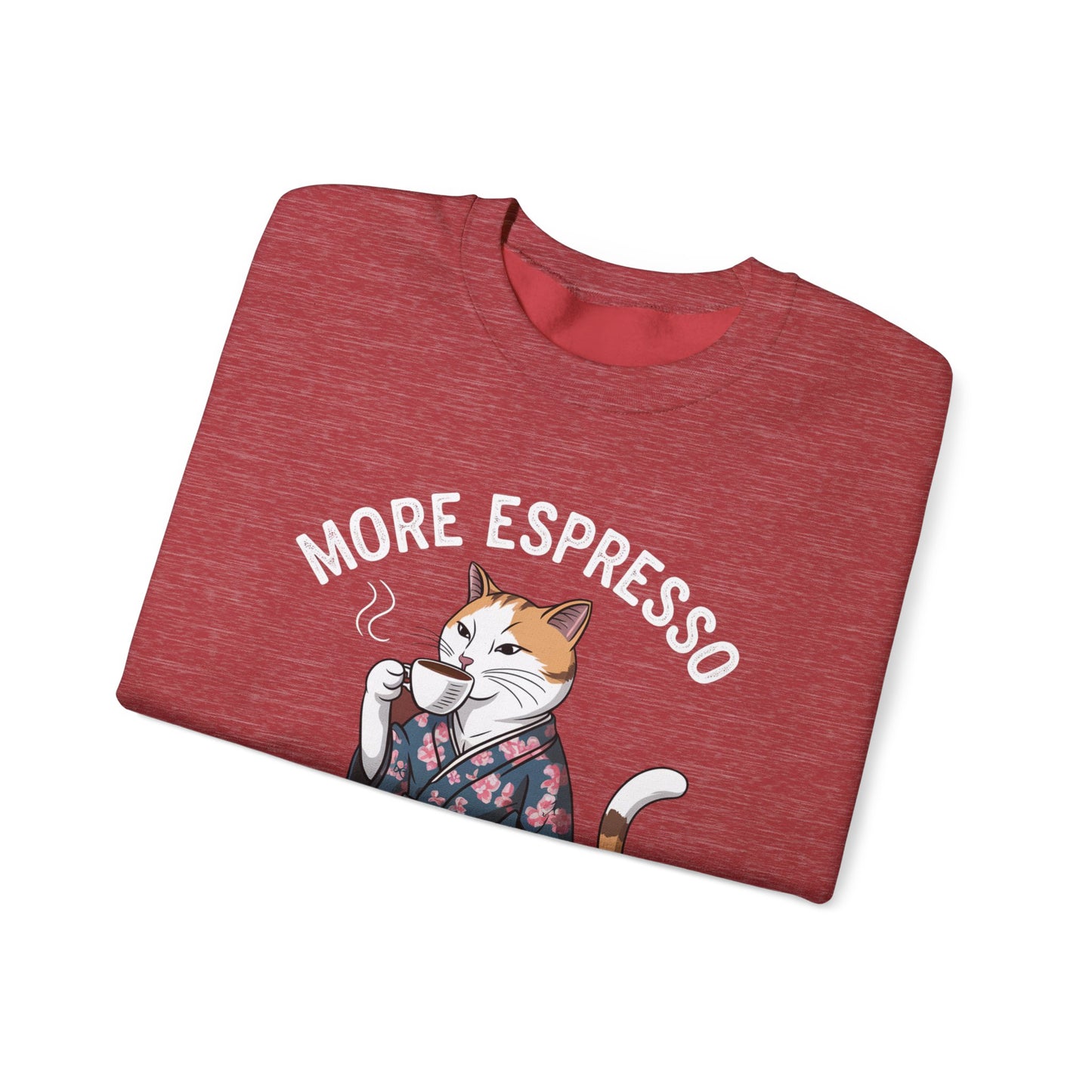More Espresso Less Depresso Crewneck Sweatshirt