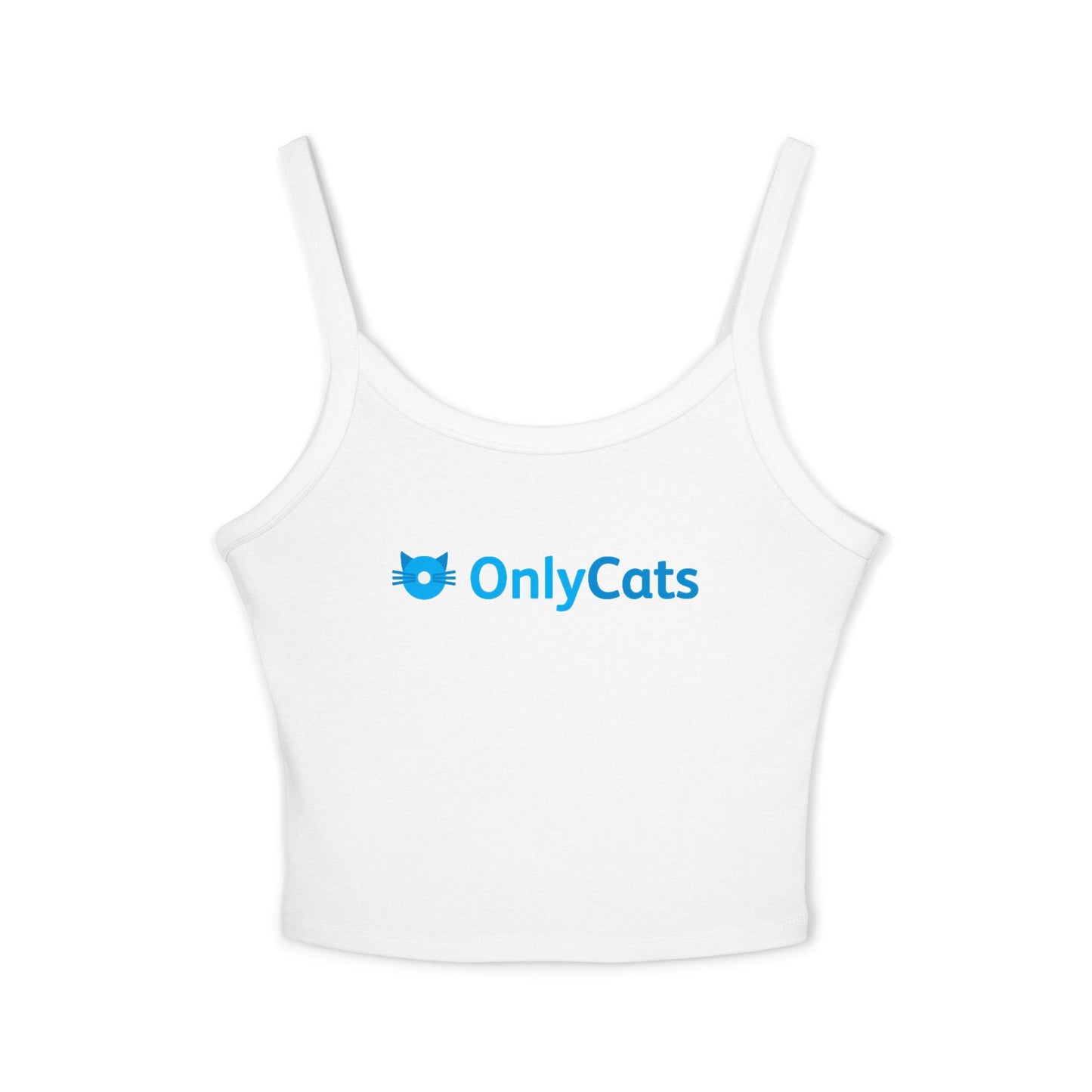 OnlyCats Cat Butt Women's Spaghetti Strap Tank Top