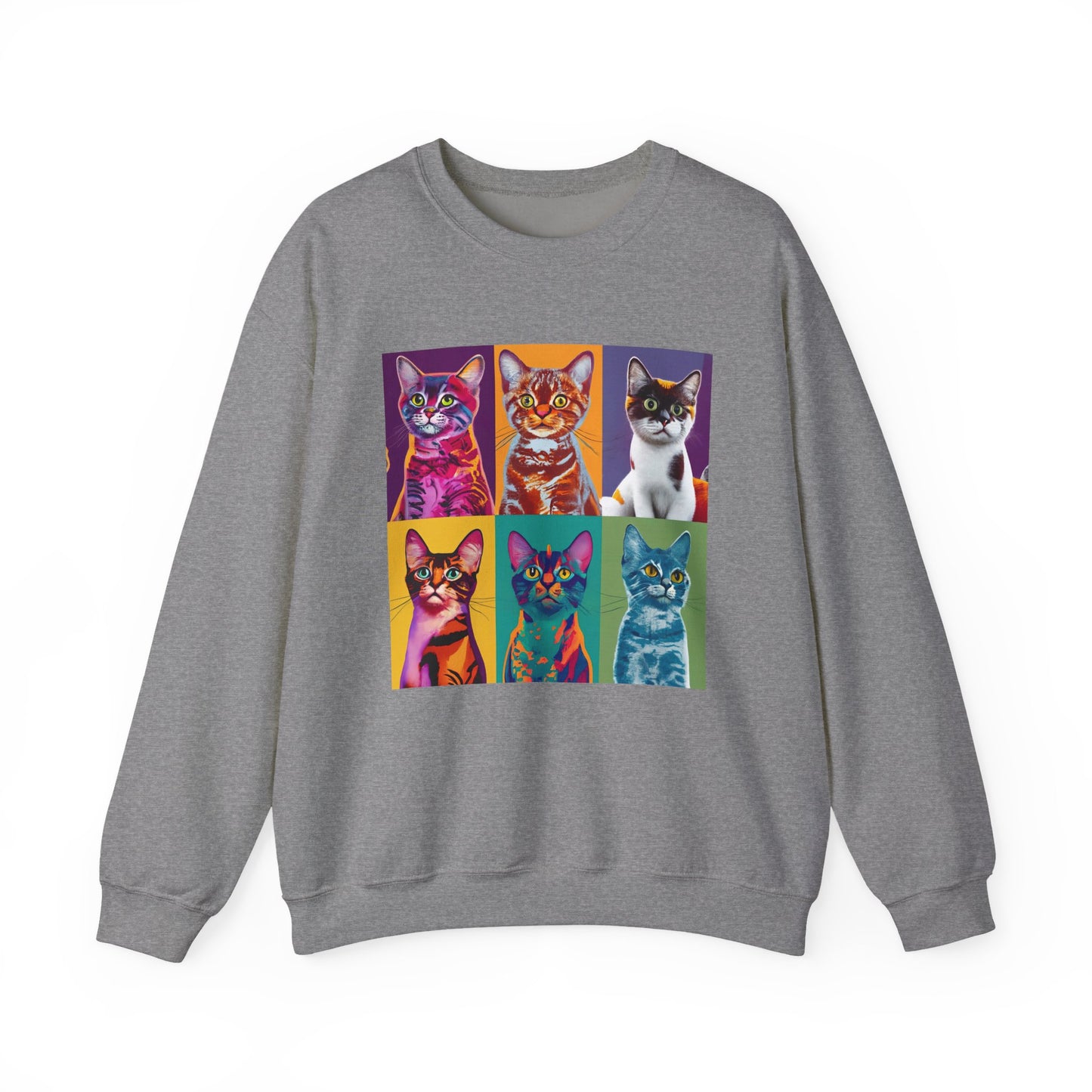 Catty Warhol Crewneck Sweatshirt