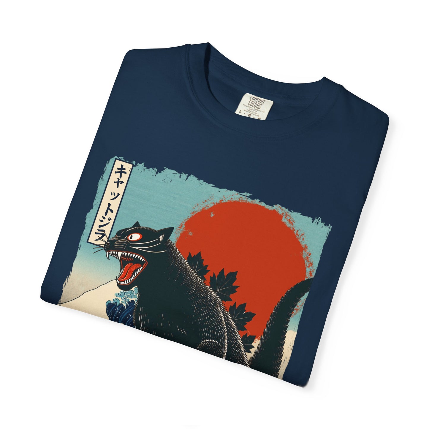 Catzilla Japanese Art T-Shirt