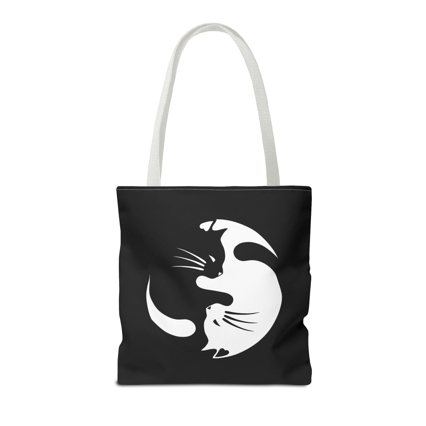 Yin Yang Kitties Tote Bag