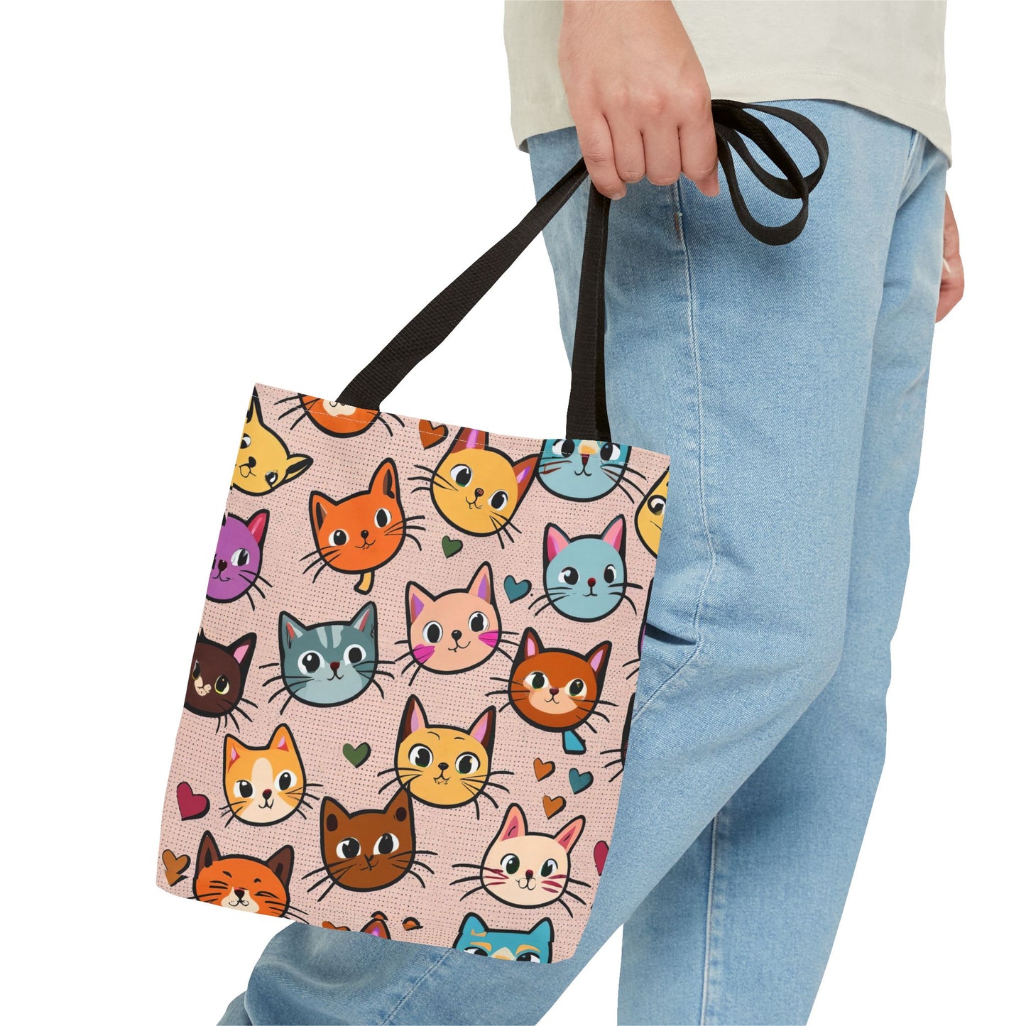 Chibi Cats Tote Bag