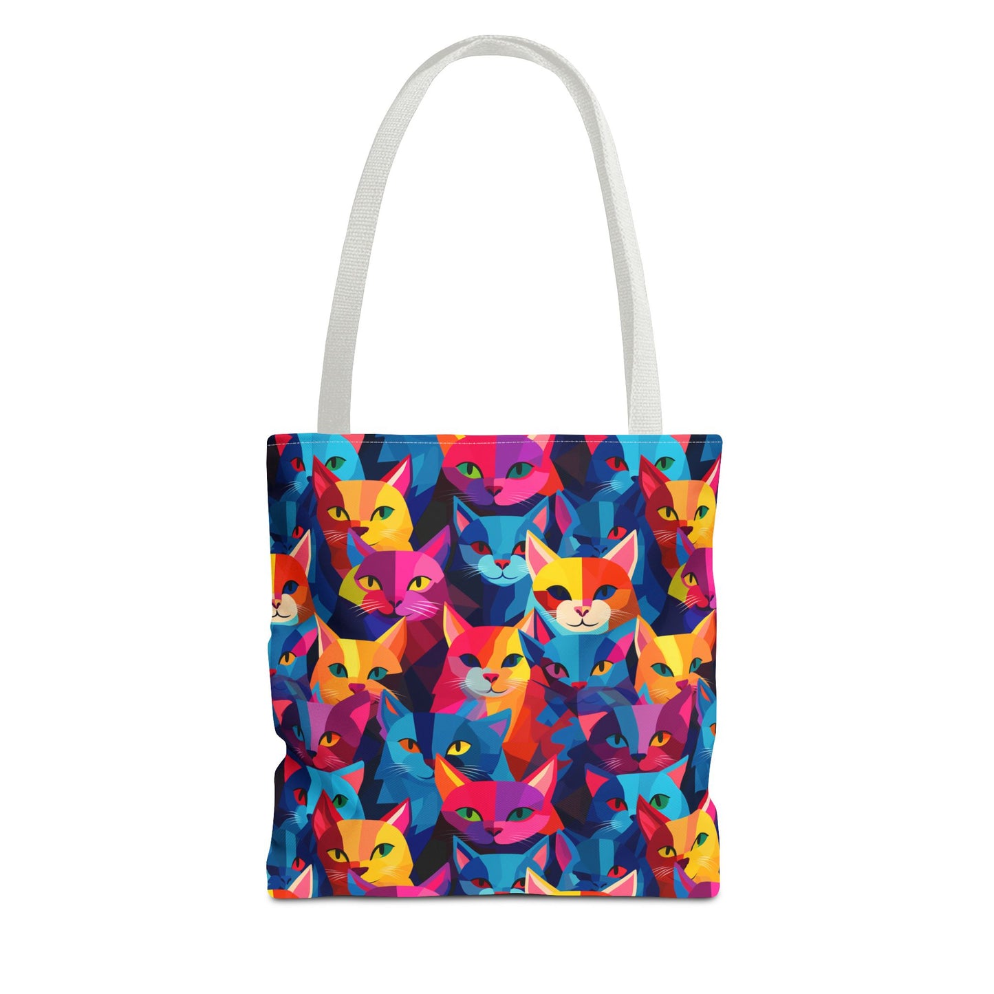 Prismatic Paws Tote Bag