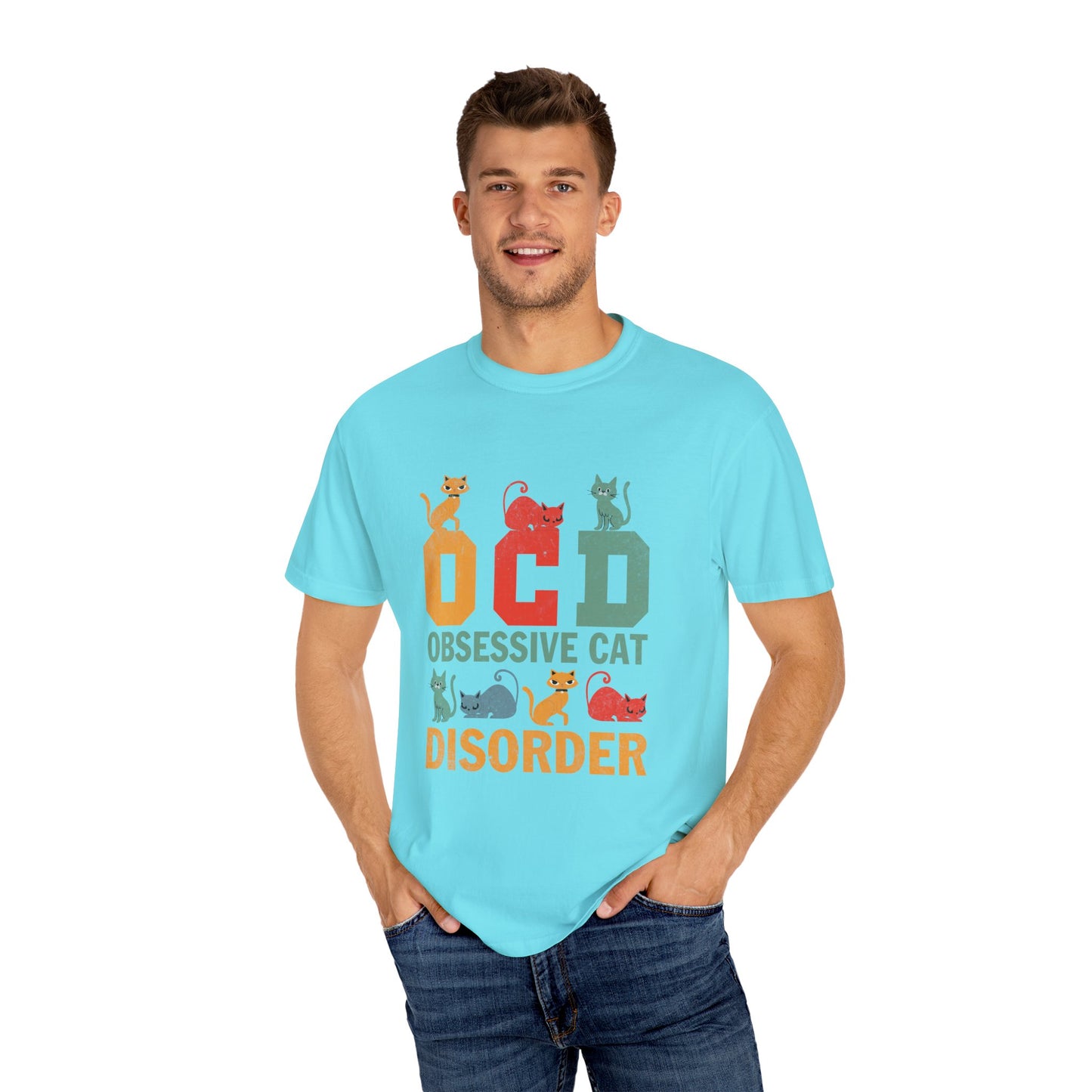OCD Obsessive Cat Disorder T-Shirt