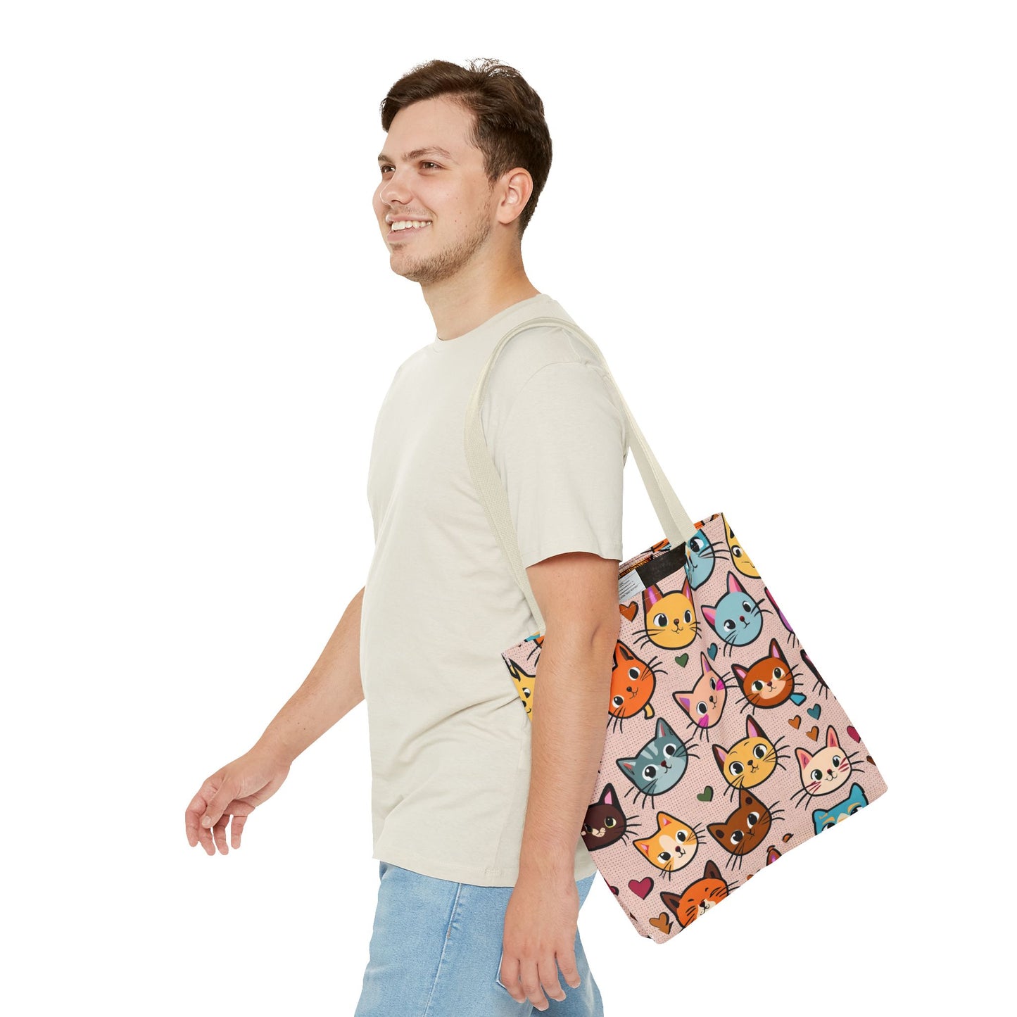 Chibi Cats Tote Bag