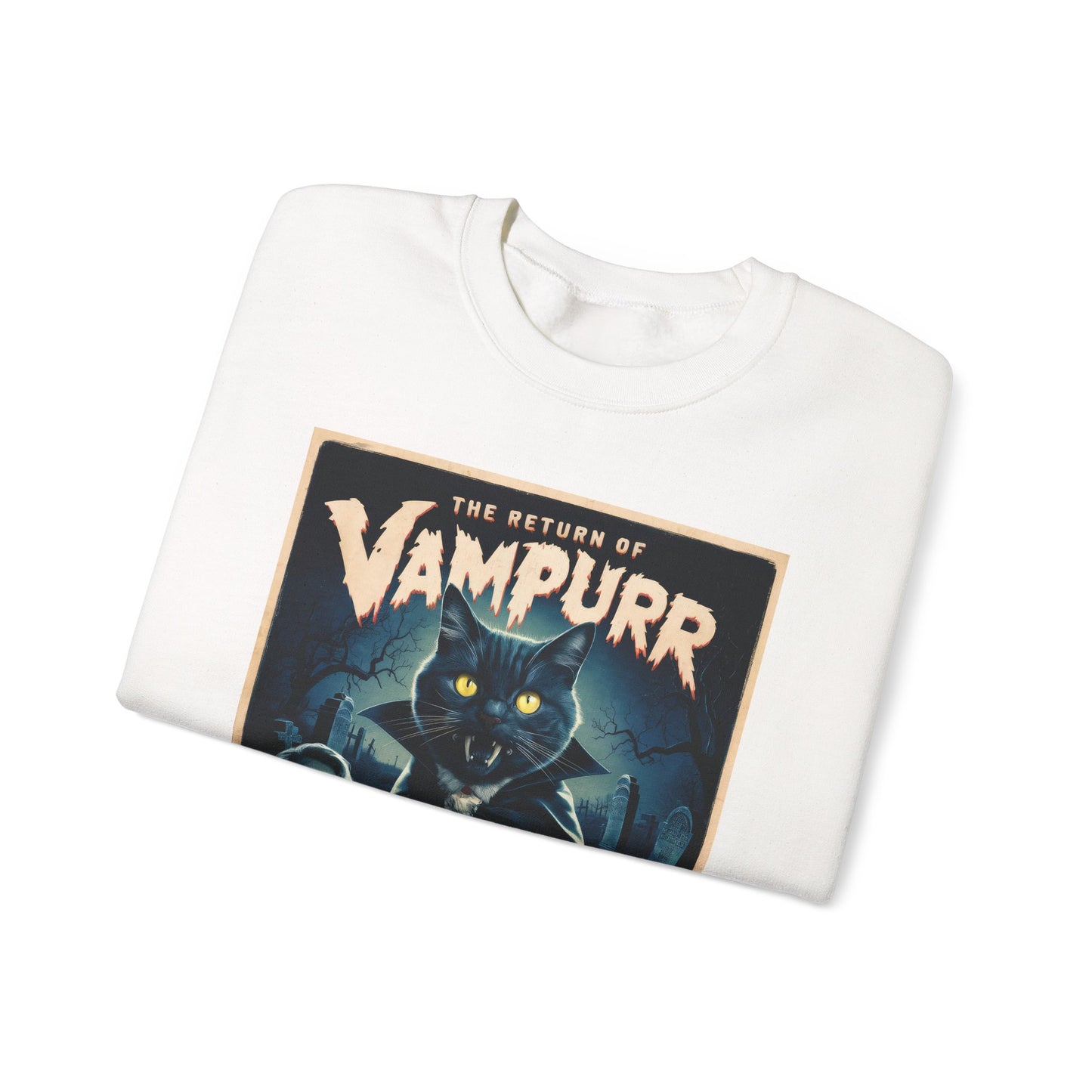 The Return Of Vampurr Movie Crewneck Sweatshirt