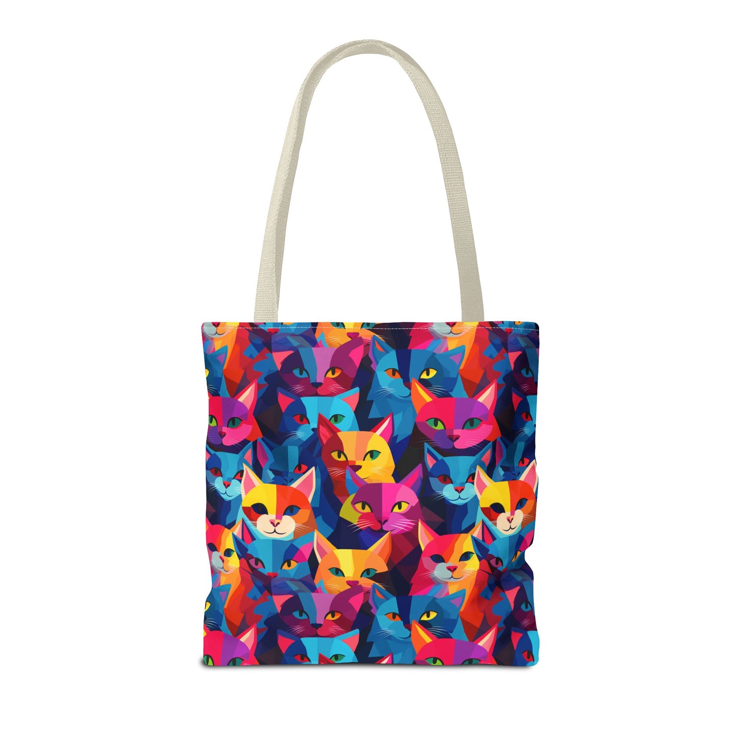 Prismatic Paws Tote Bag