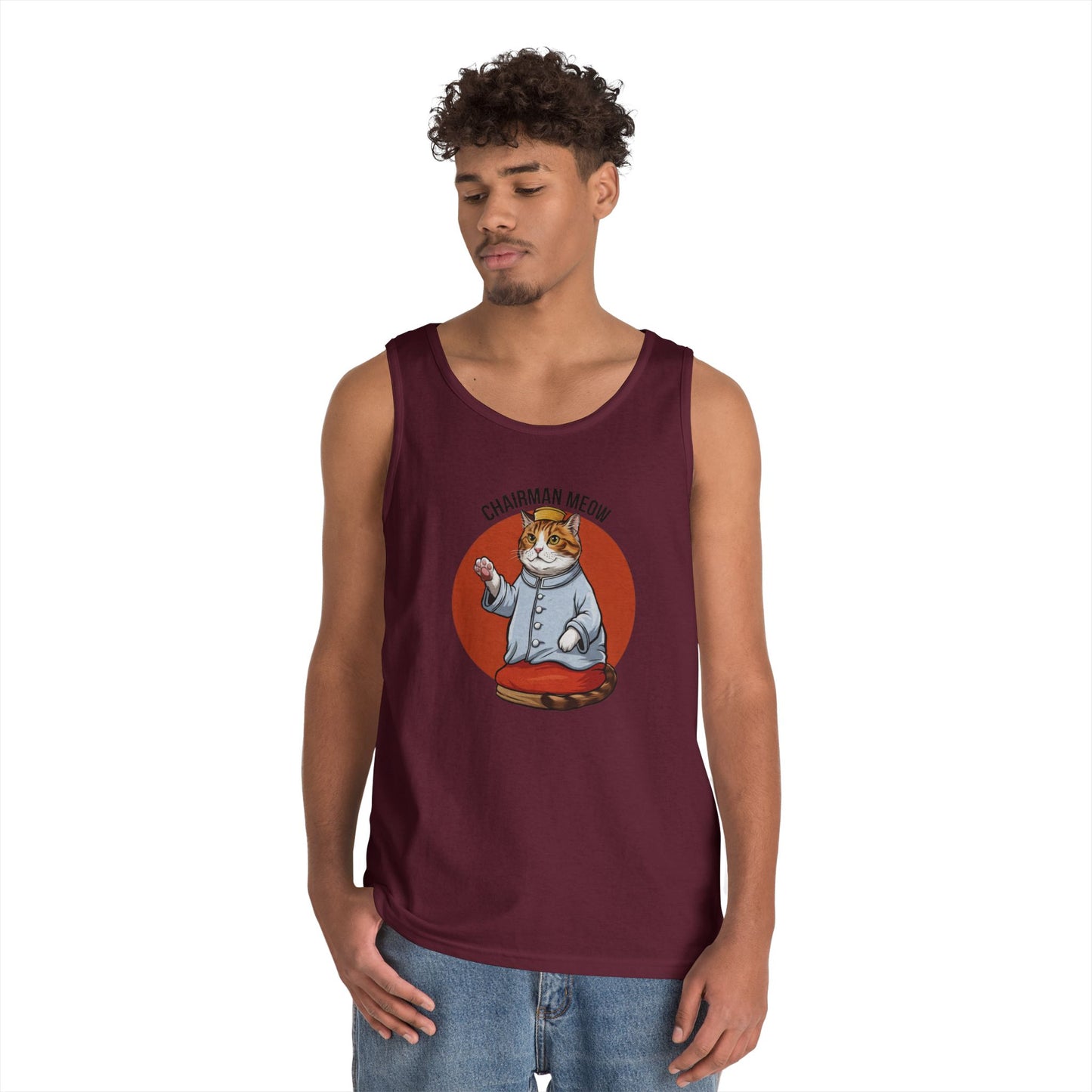 Chairman Meow Tank Top