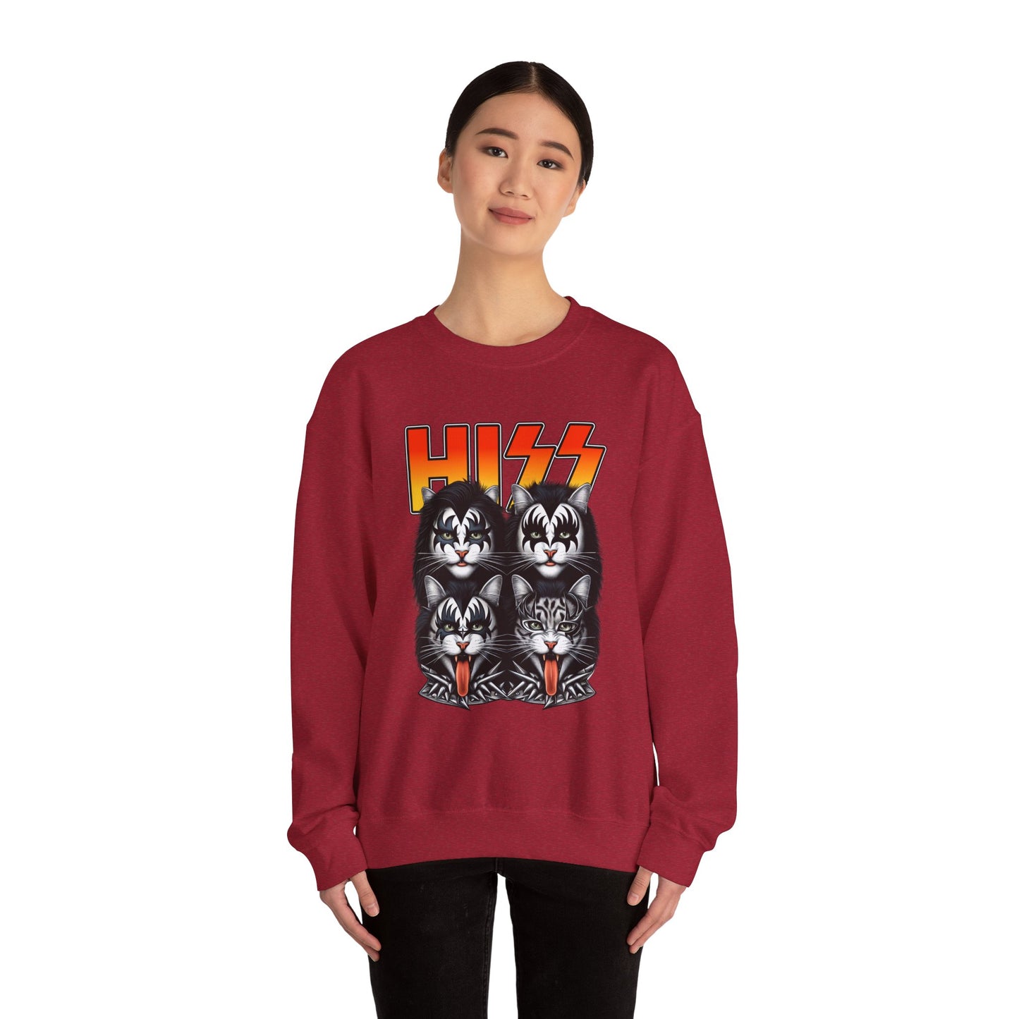 Hiss Band Crewneck Sweatshirt