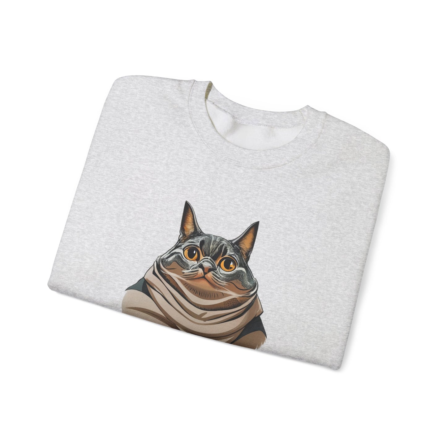 Jabba The Cat Crewneck Sweatshirt
