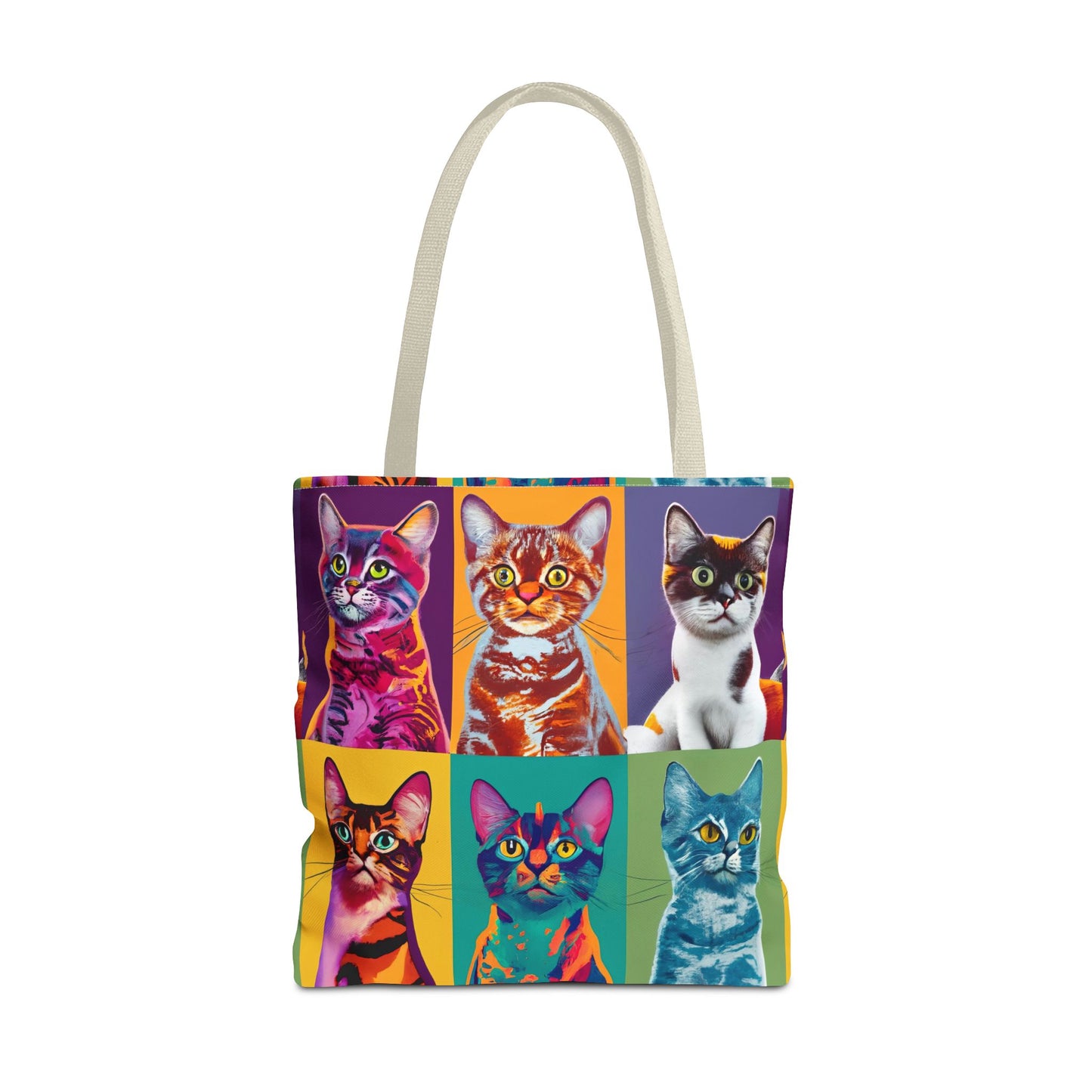 Catty Warhol Tote Bag