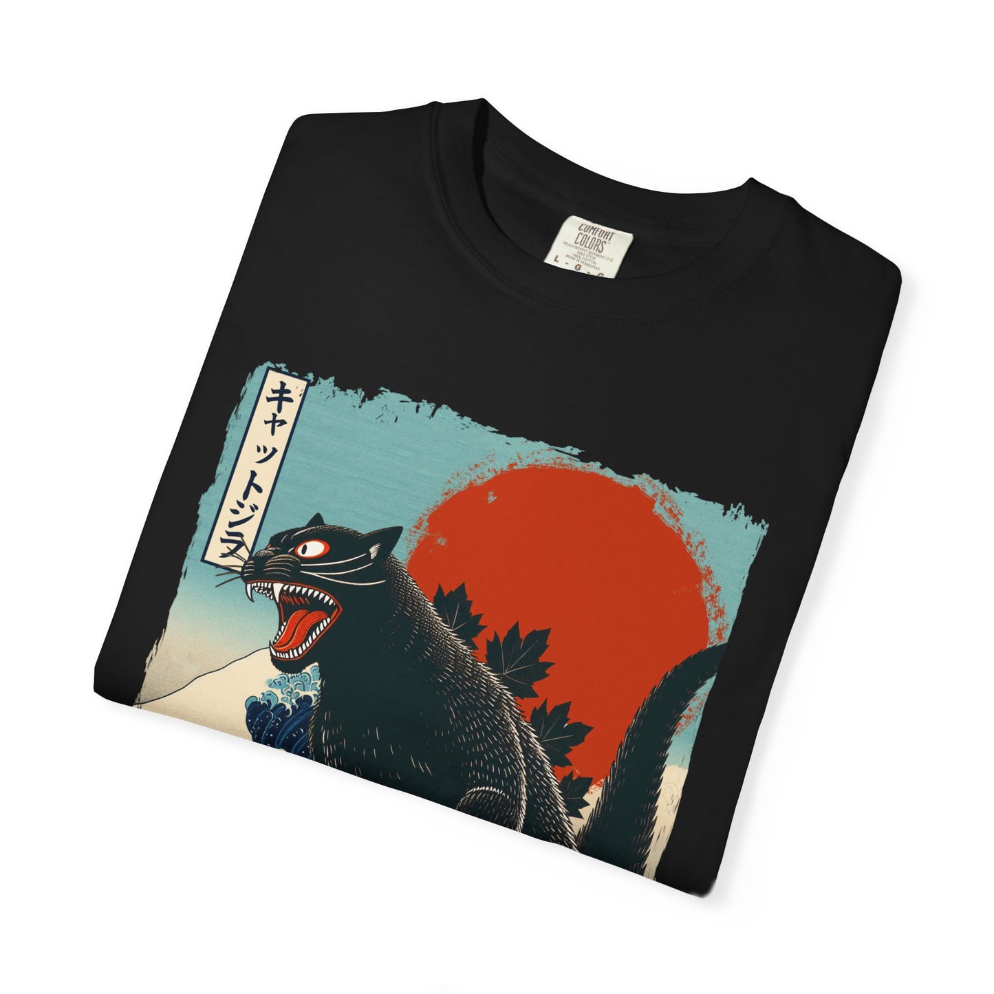 Catzilla Japanese Art T-Shirt