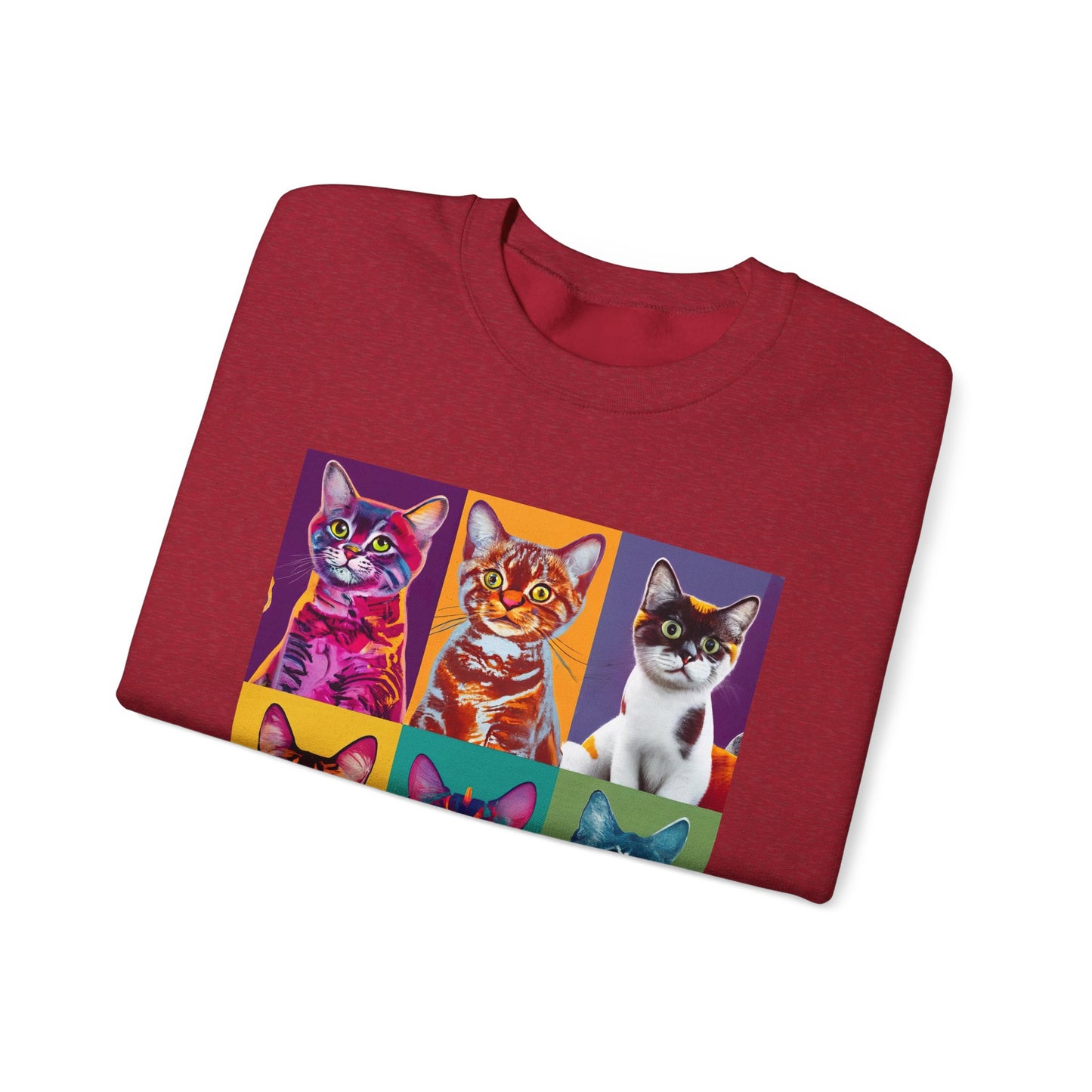 Catty Warhol Crewneck Sweatshirt