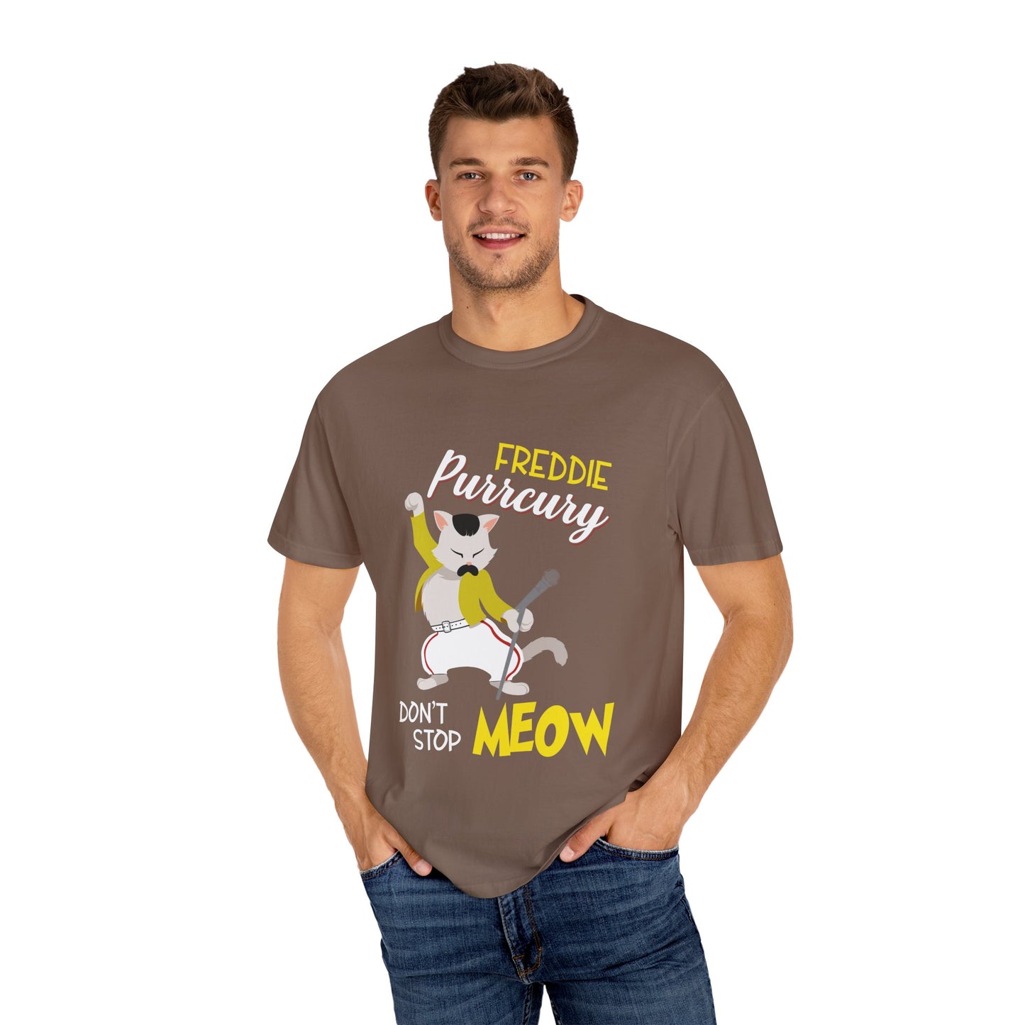 Freddie Purrcury Don’t Stop Meow T-Shirt