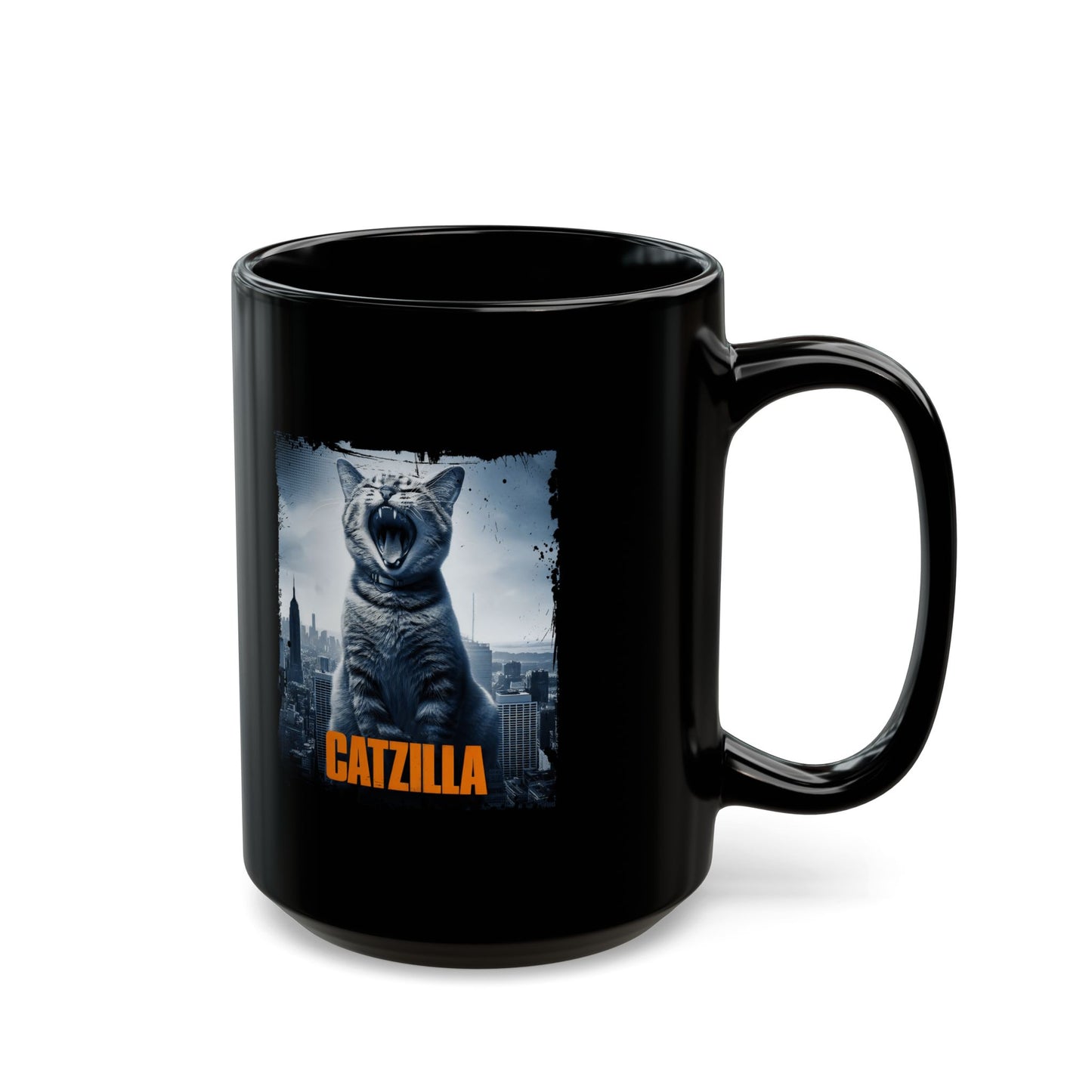 Catzilla Movie Poster Coffee Mug