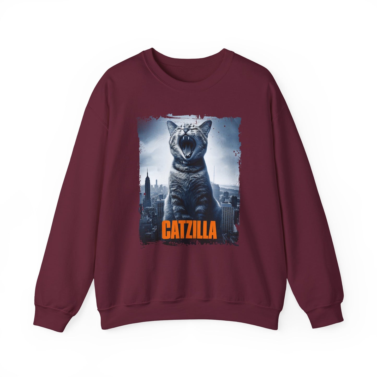 Catzilla Movie Crewneck Sweatshirt