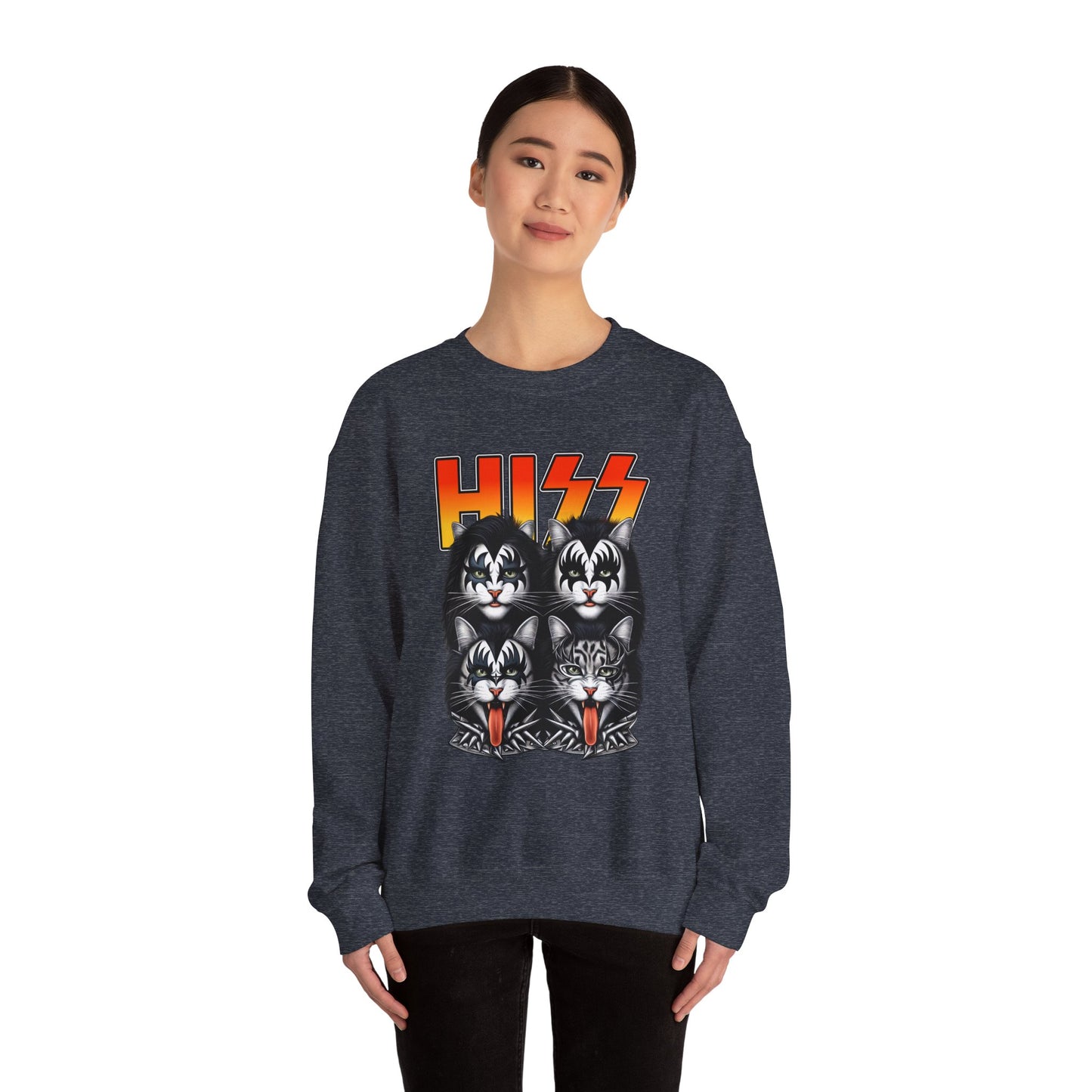 Hiss Band Crewneck Sweatshirt