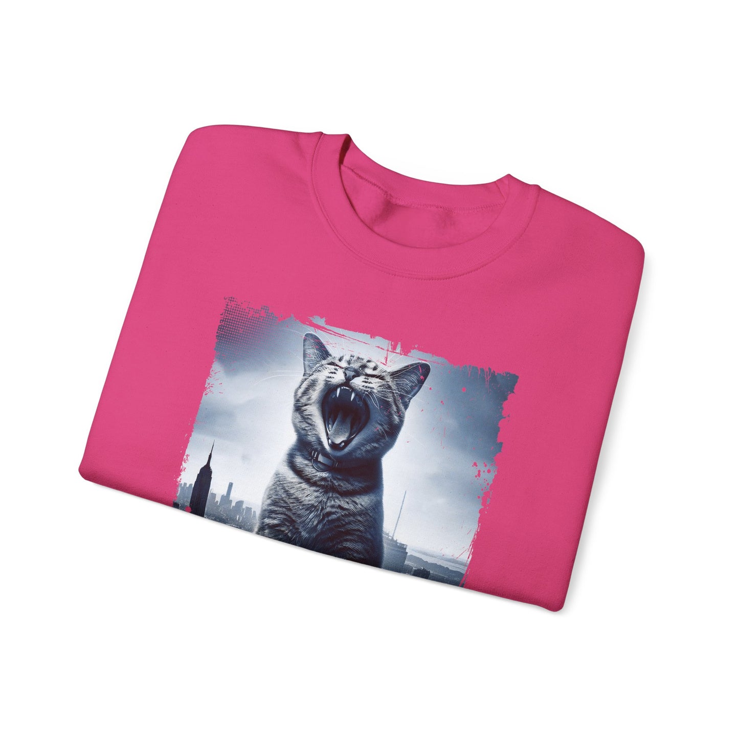 Catzilla Movie Crewneck Sweatshirt