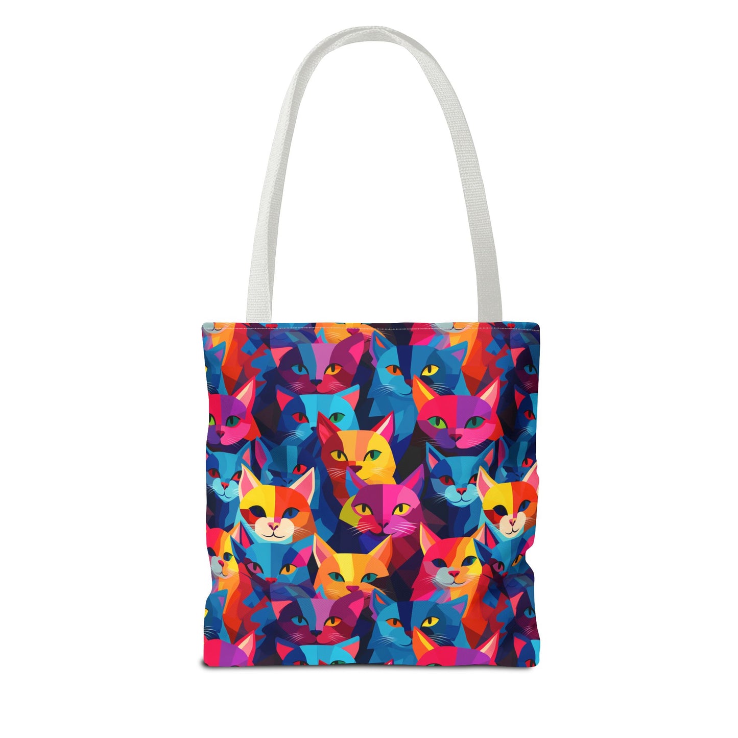 Prismatic Paws Tote Bag