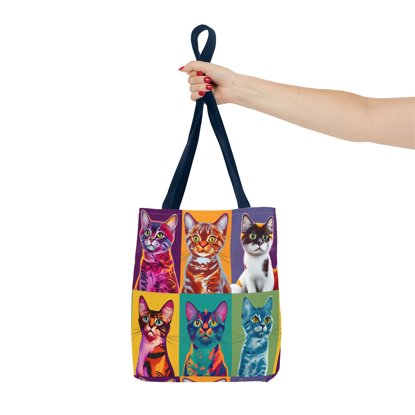 Catty Warhol Tote Bag