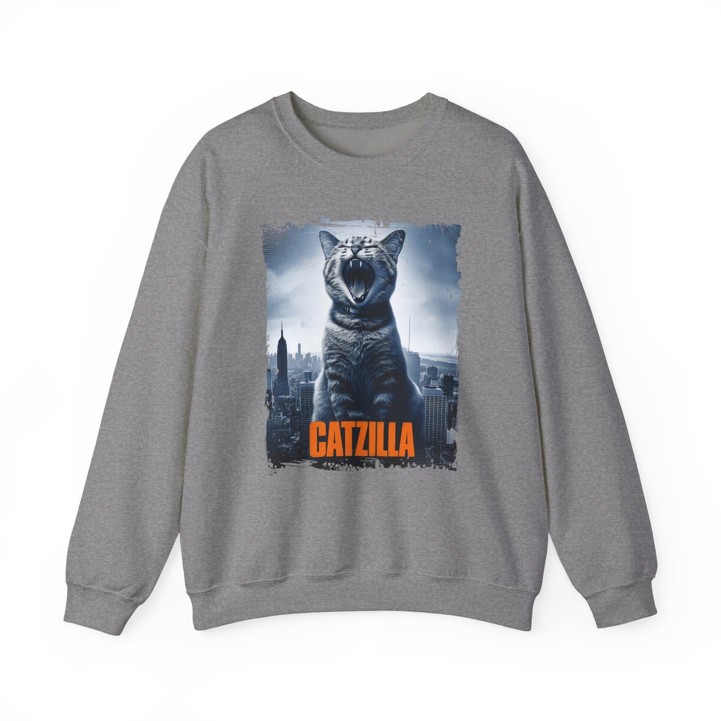 Catzilla Movie Crewneck Sweatshirt
