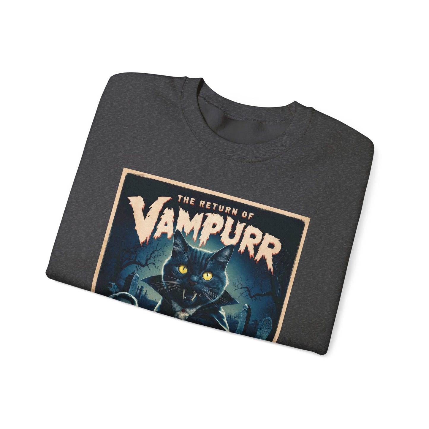 The Return Of Vampurr Movie Crewneck Sweatshirt