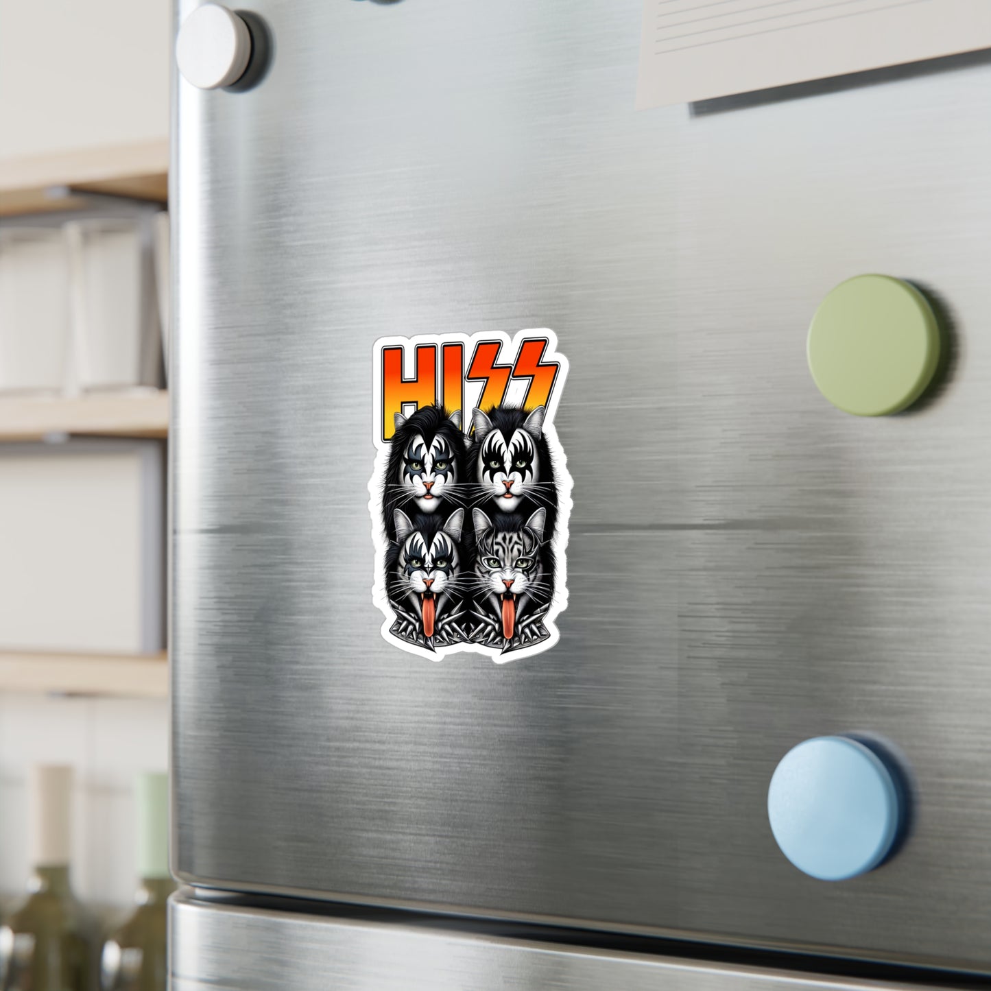 Hiss Band Vinyl Decal