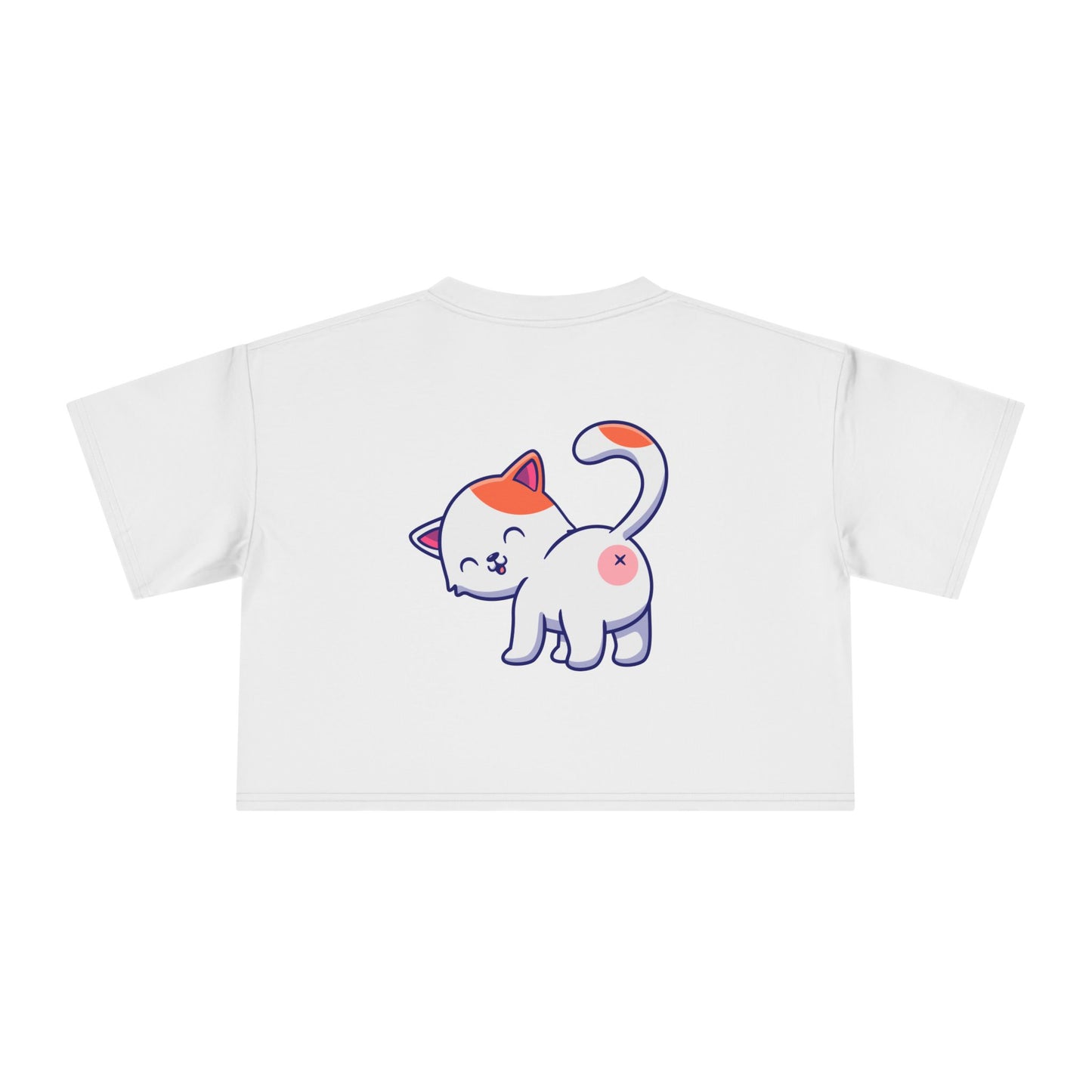 OnlyCats Cat Butt Women's Crop Tee