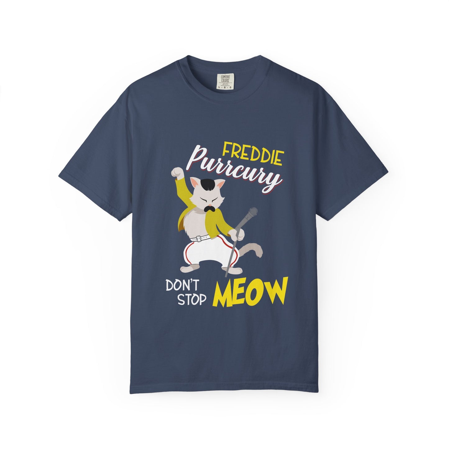 Freddie Purrcury Don’t Stop Meow T-Shirt
