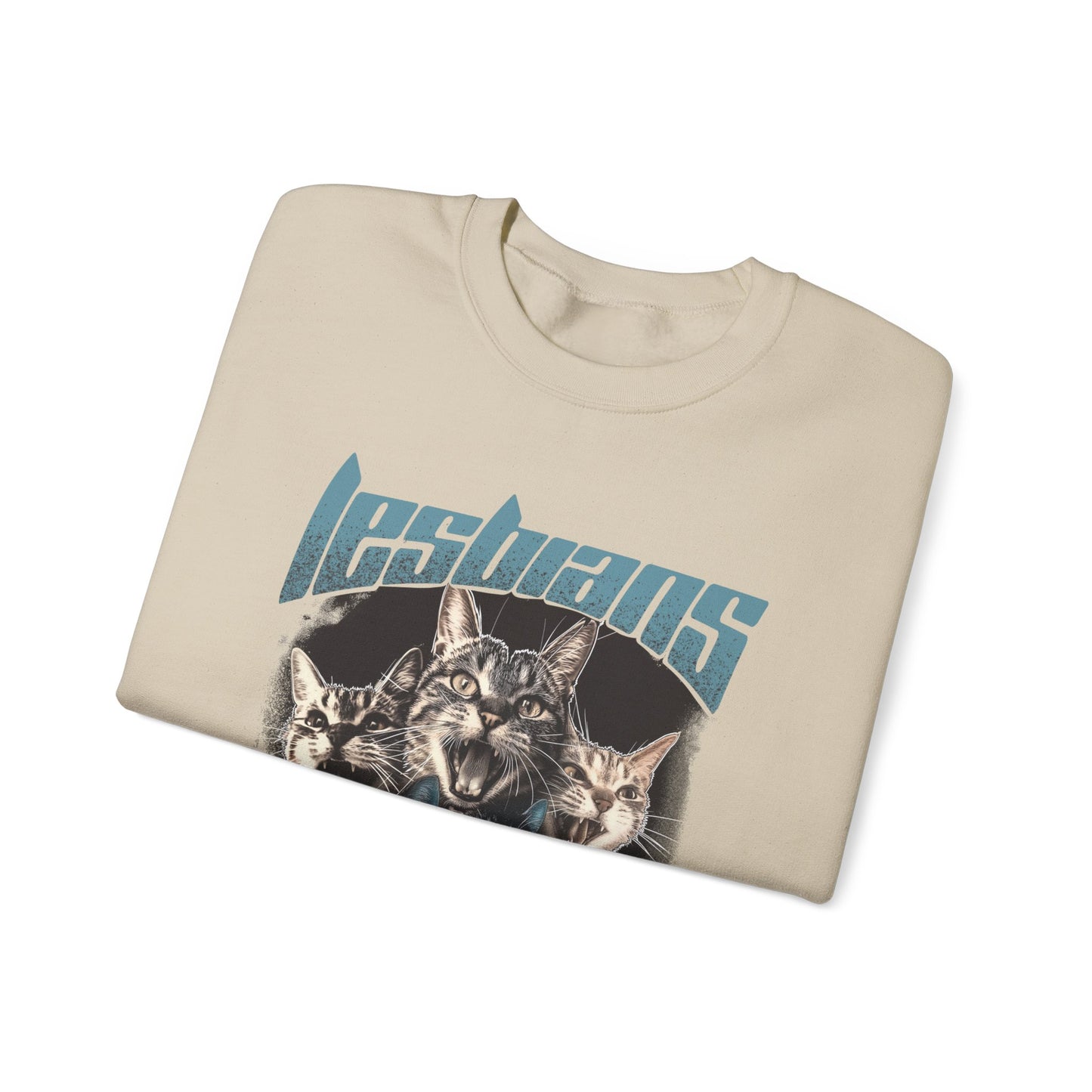 Lesbians Eat What?? Crewneck Sweatshirt