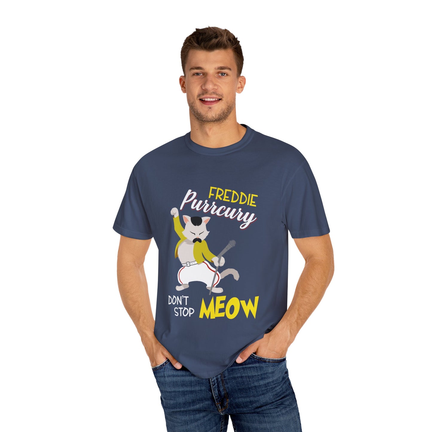 Freddie Purrcury Don’t Stop Meow T-Shirt