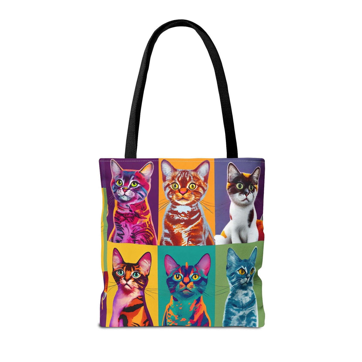 Catty Warhol Tote Bag